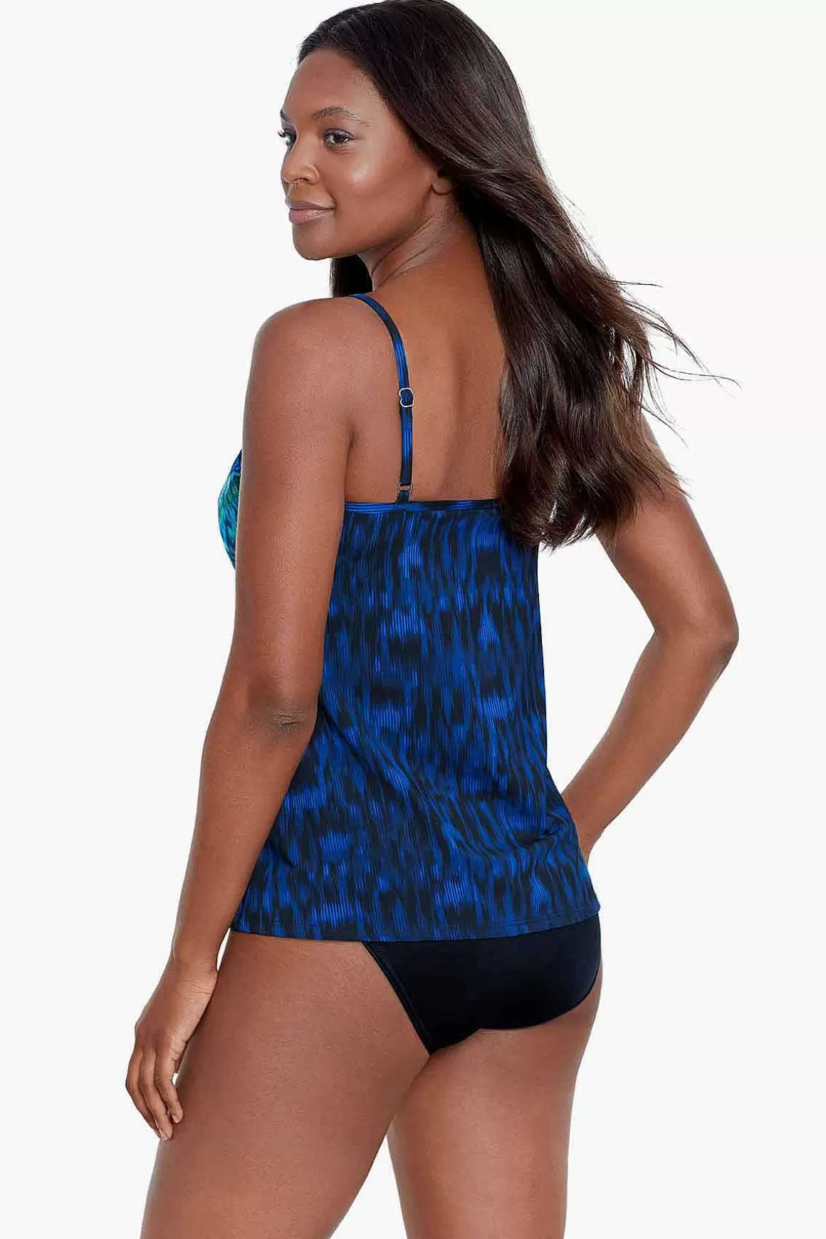 Miraclesuit Tankini-Topjes<Alhambra Jubileum Tankinitop Blauw/Multi