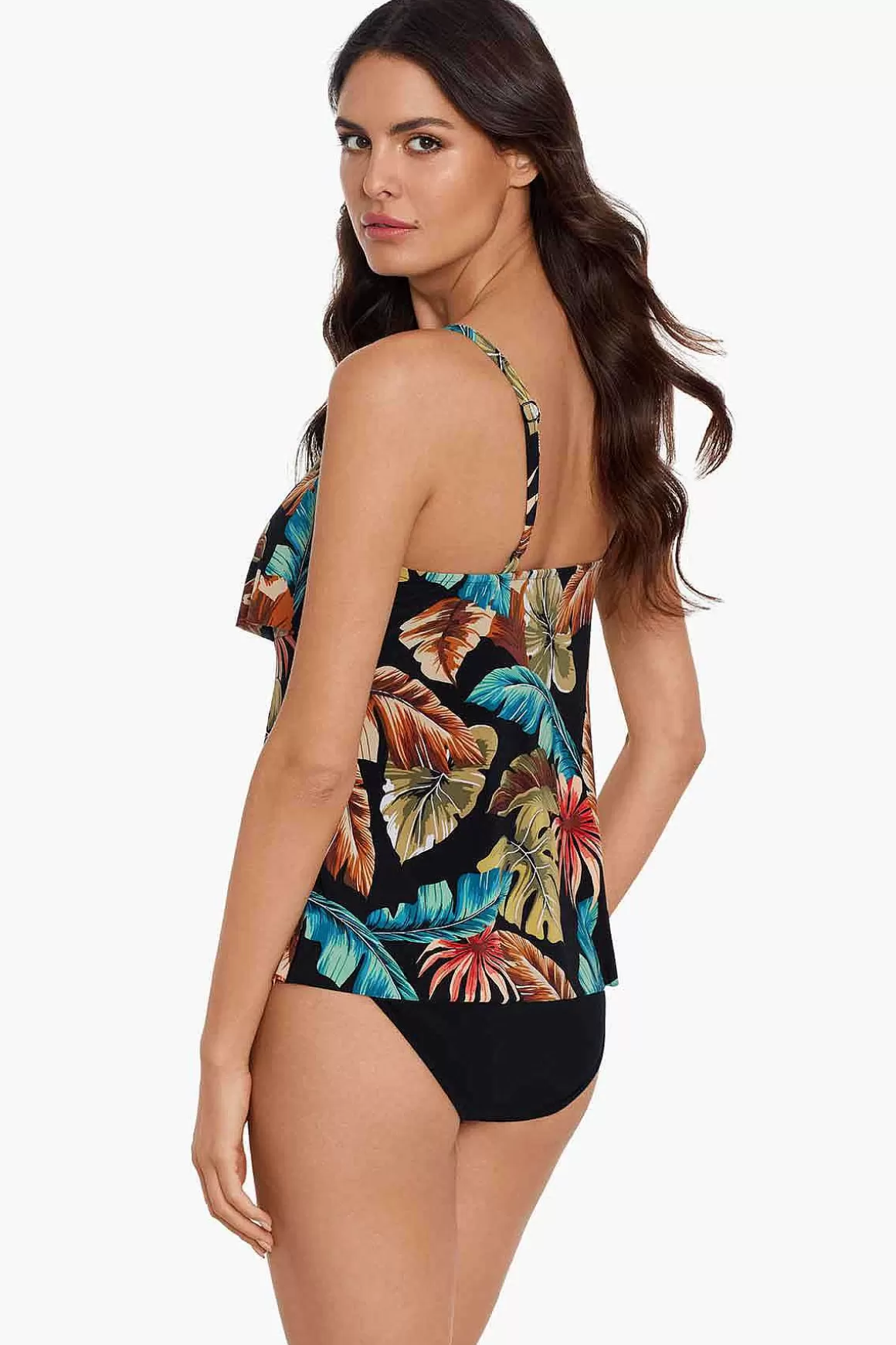 Miraclesuit Tankini-Topjes<Aloe Chloe Tankinitop Zwart/Multi