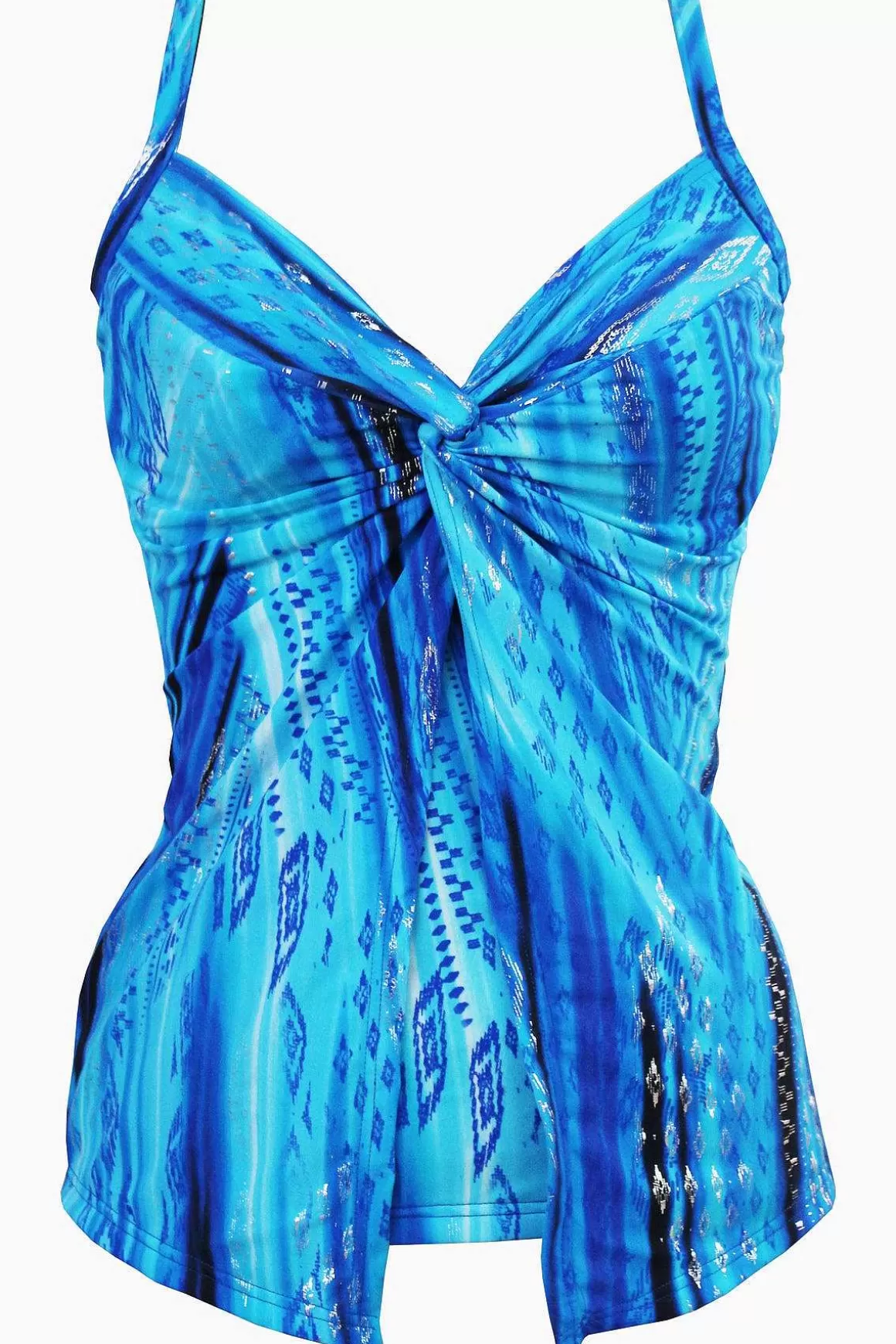 Miraclesuit Tankini-Topjes<Atlantis Love Knot Tankinitop Dd-Cup Blauw