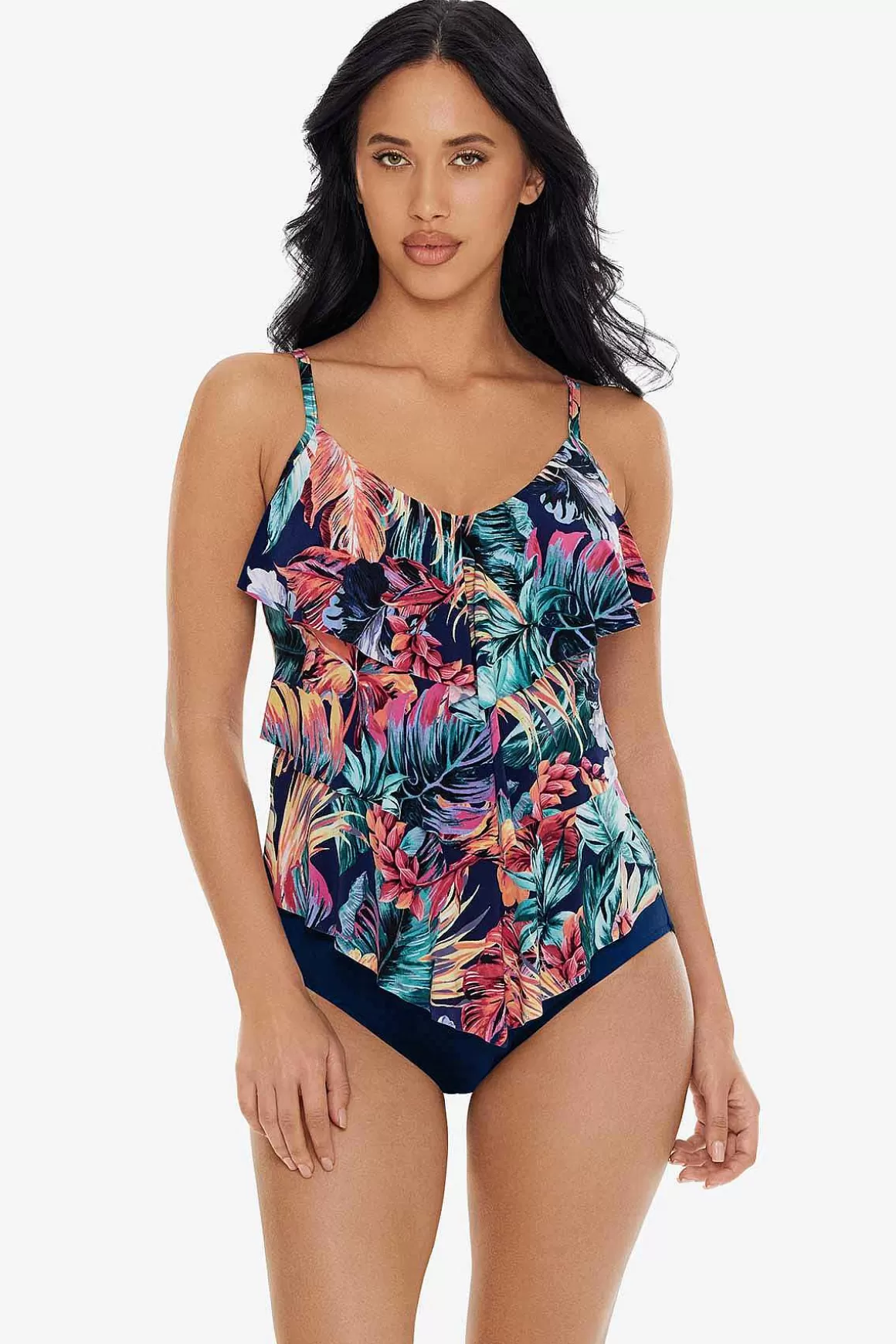 Miraclesuit Tankini-Topjes<Belize Rita Tankinitop Marine/Multi