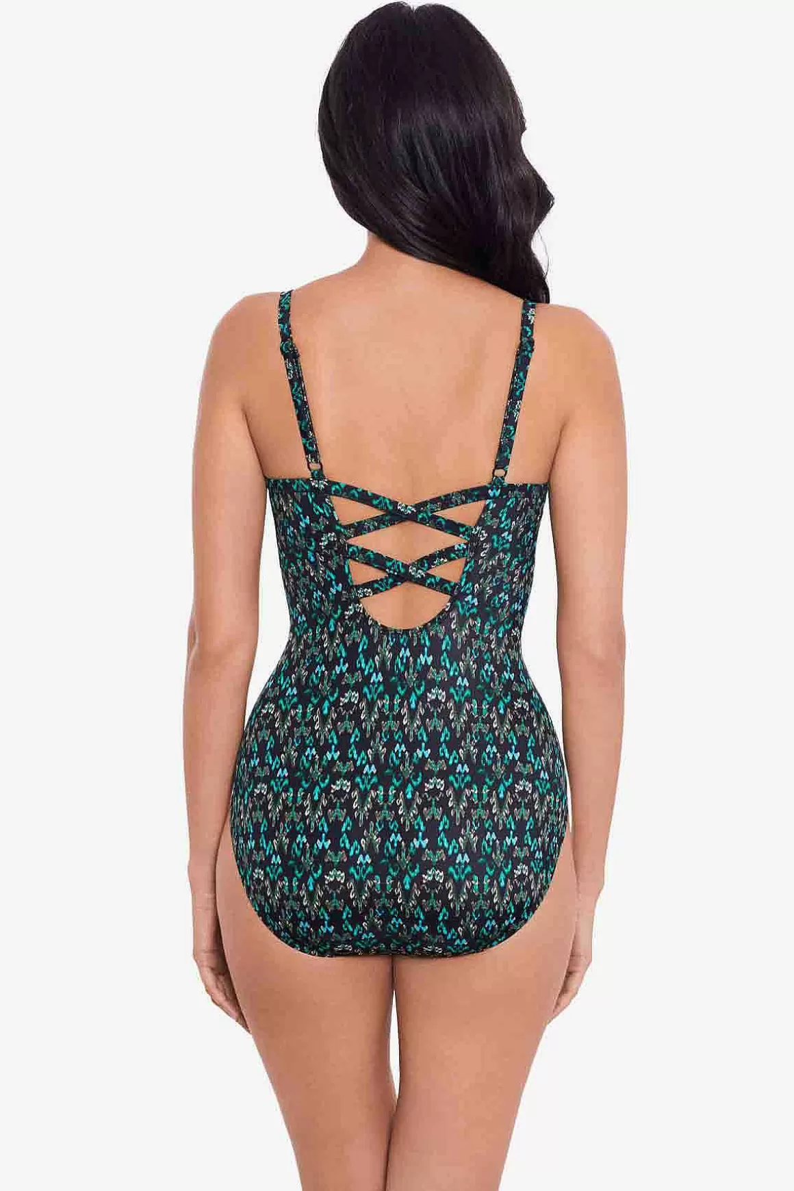 Miraclesuit Een Stuk<Bijoux Captivate Badpak Uit Een Stuk Zwart/Multi