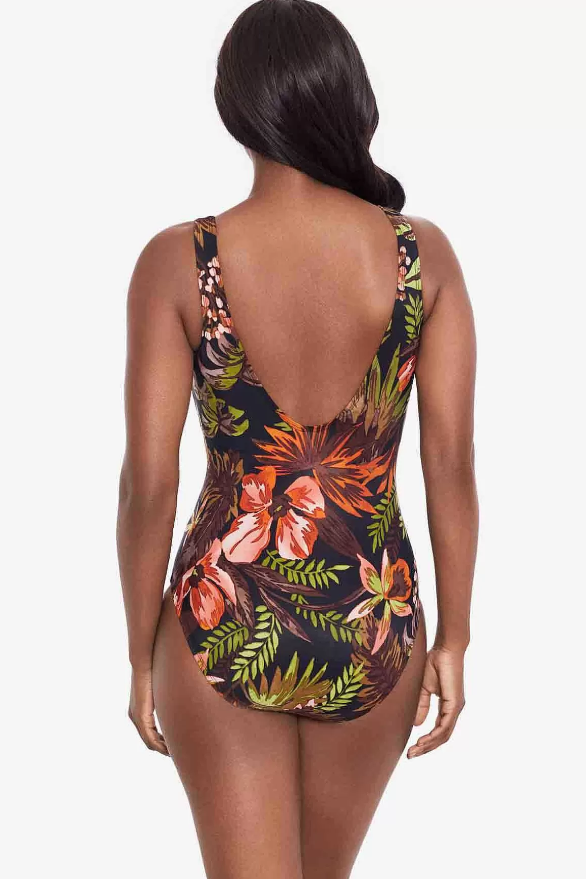 Miraclesuit Een Stuk<Botanico Crossover Badpak Uit Een Stuk Zwart/Multi