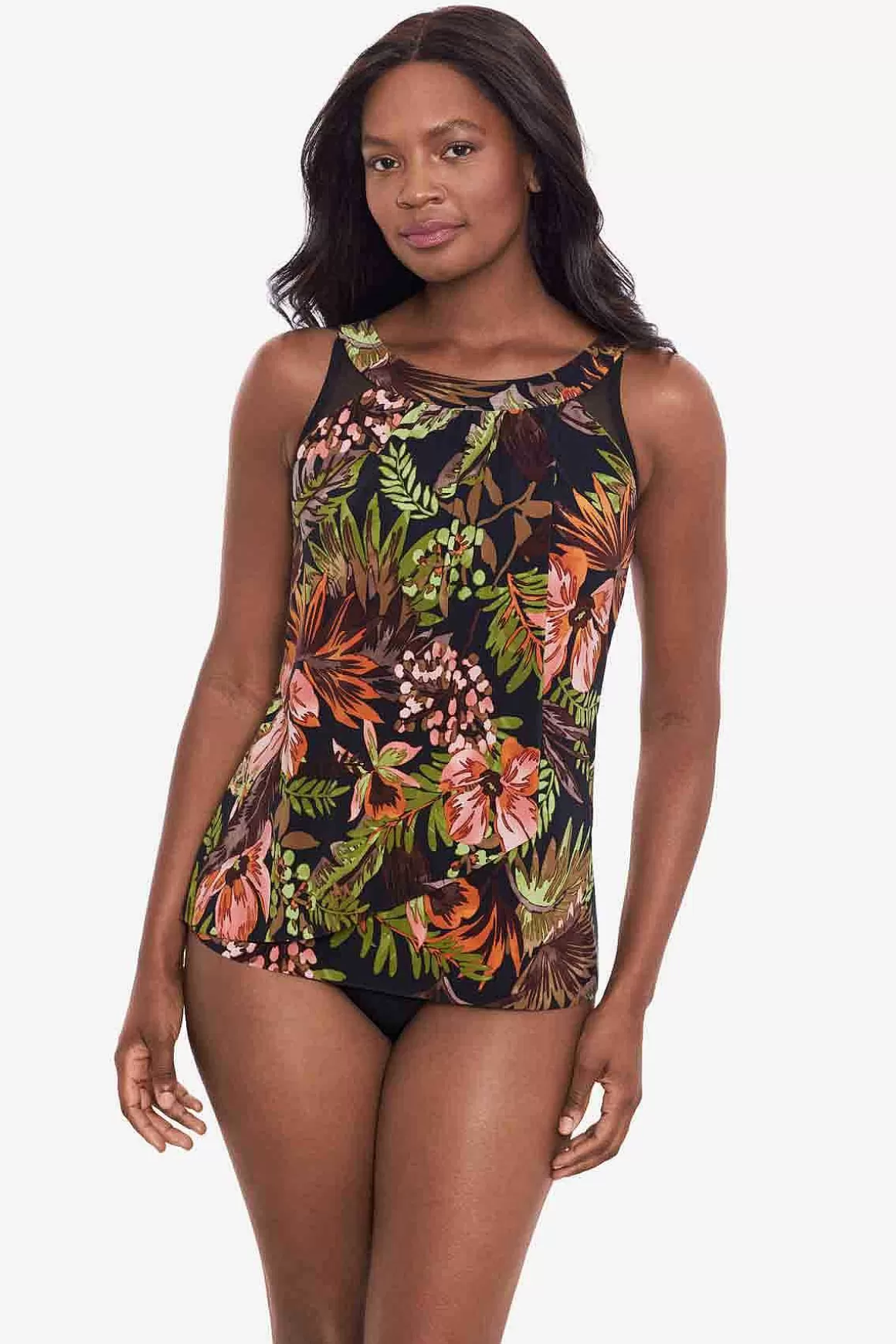 Miraclesuit Tankini-Topjes<Botanico Ursula Tankinitop Zwart/Multi