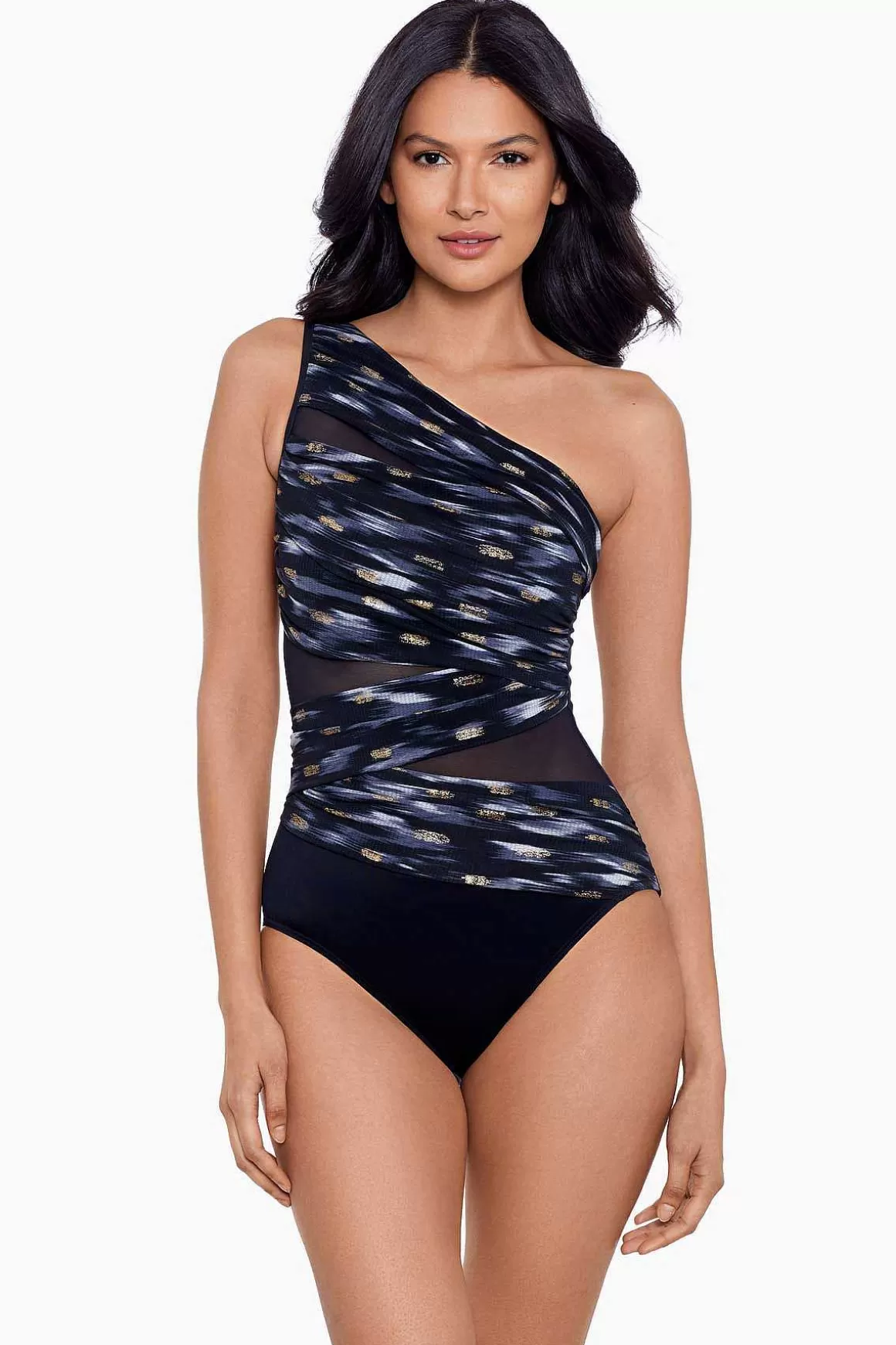 Miraclesuit Een Stuk<Bronzen Reign Jena Badpak Uit Een Stuk Zwart/Multi