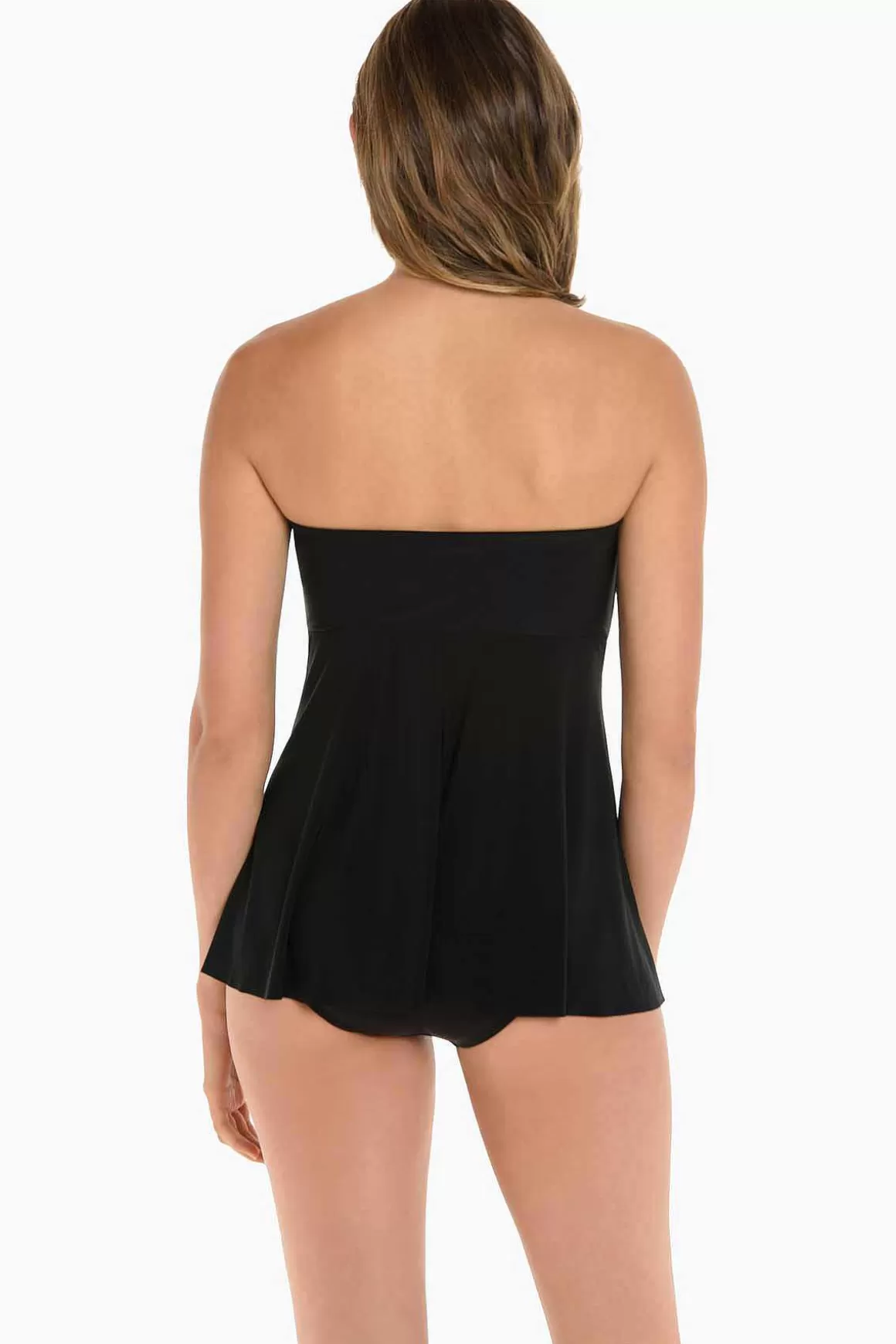 Miraclesuit Tankini-Topjes<Cadiz Bandeau-Tankinitop Zwart