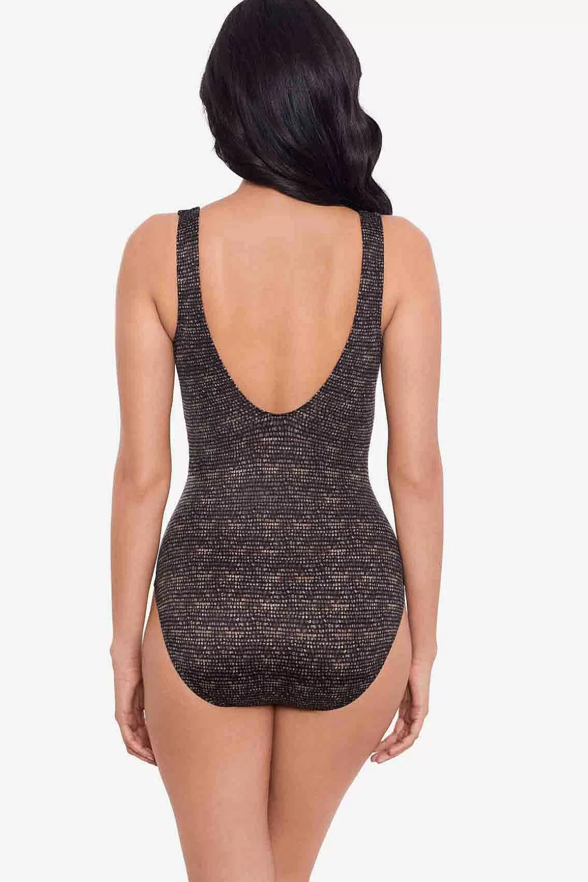 Miraclesuit Een Stuk<Cappadocia Criss Cross Escape Zwempak Uit Een Stuk Zwart/Multi