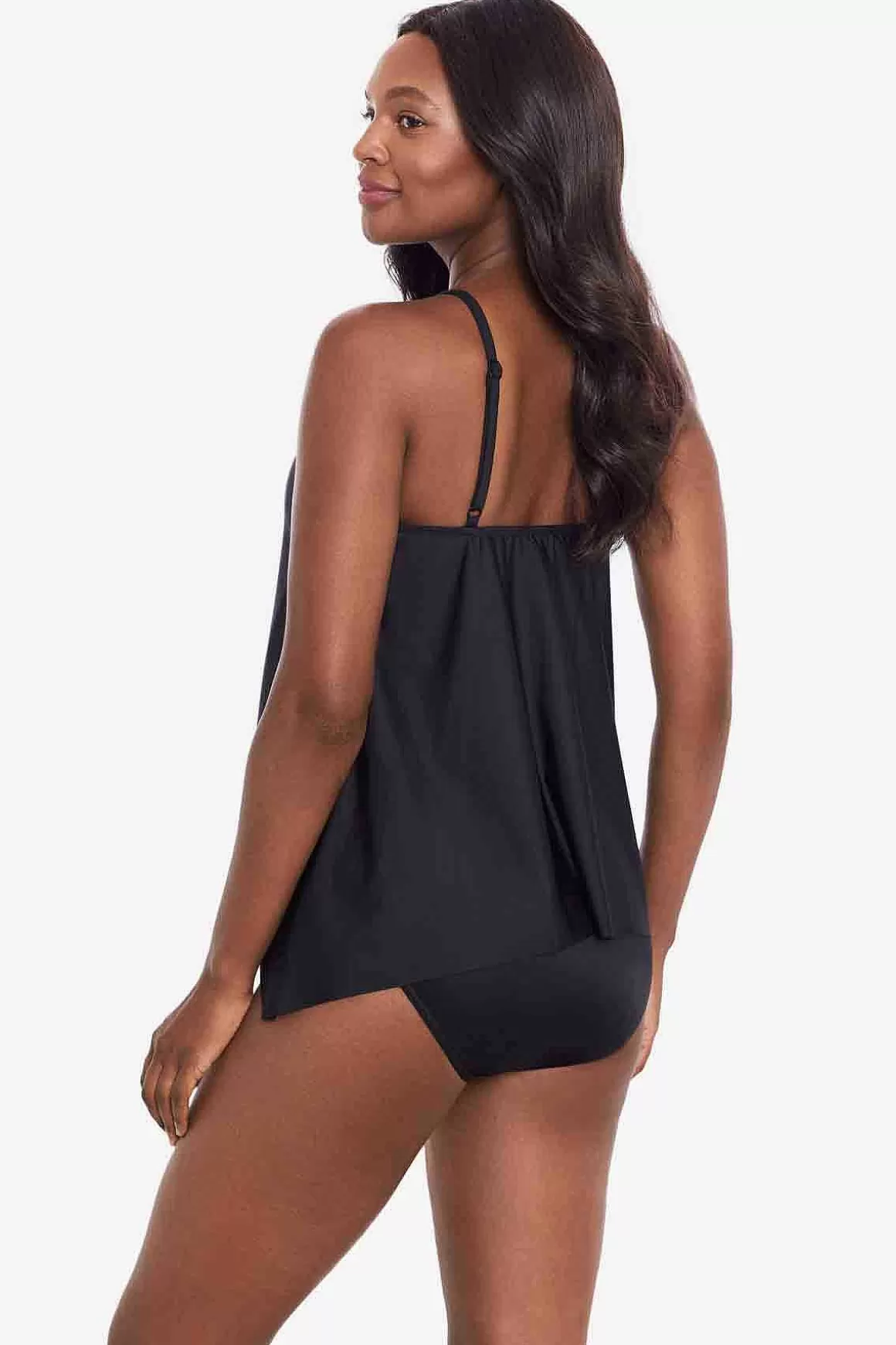 Miraclesuit Tankini-Topjes<Cappadocia Kijkgaatje Tankinitop Zwart/Multi