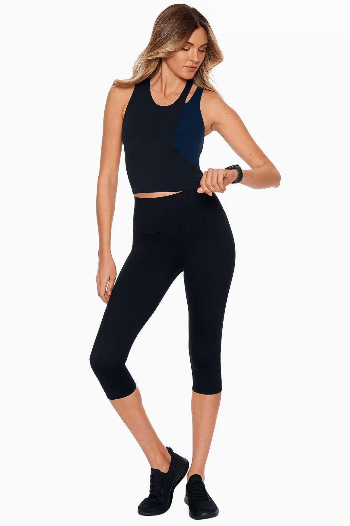 Miraclesuit Bijgesneden<Capri-Legging Met Hoge Taille Zwart