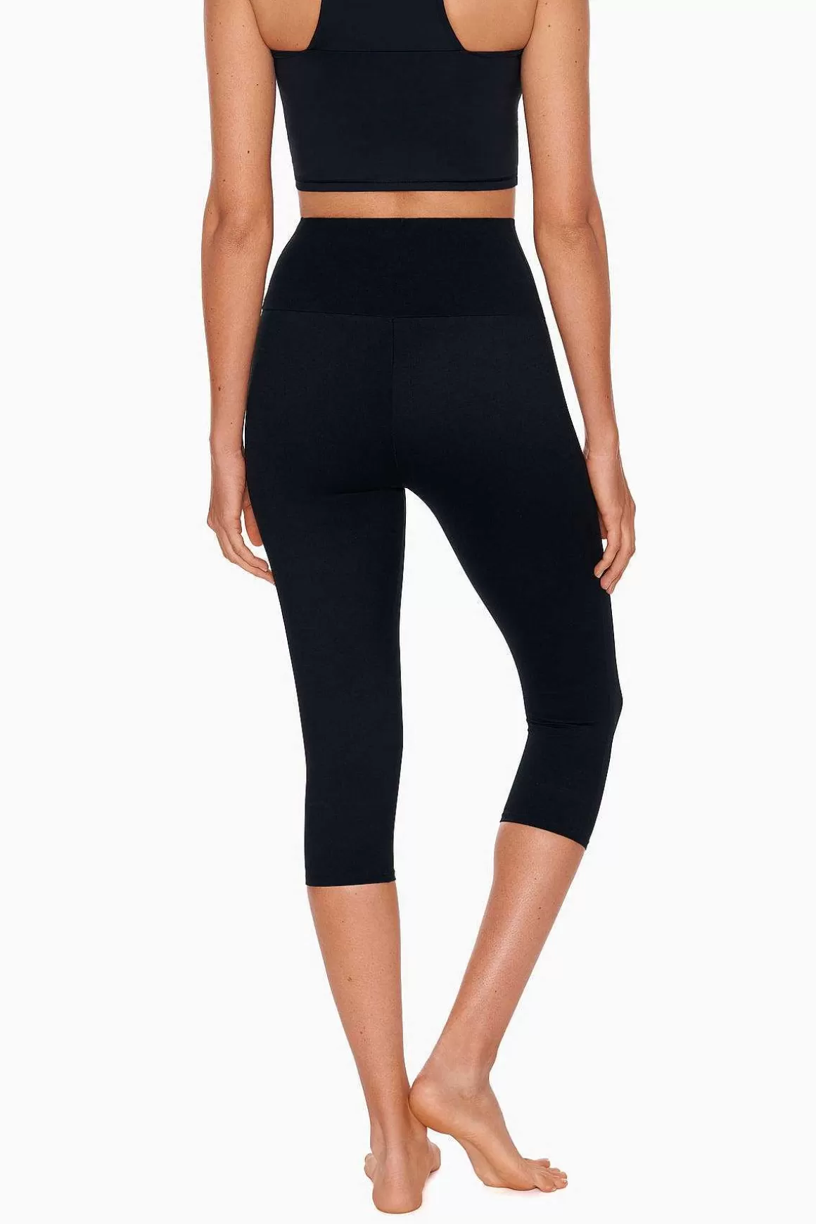 Miraclesuit Stevig<Capri-Legging Met Hoge Taille Zwart