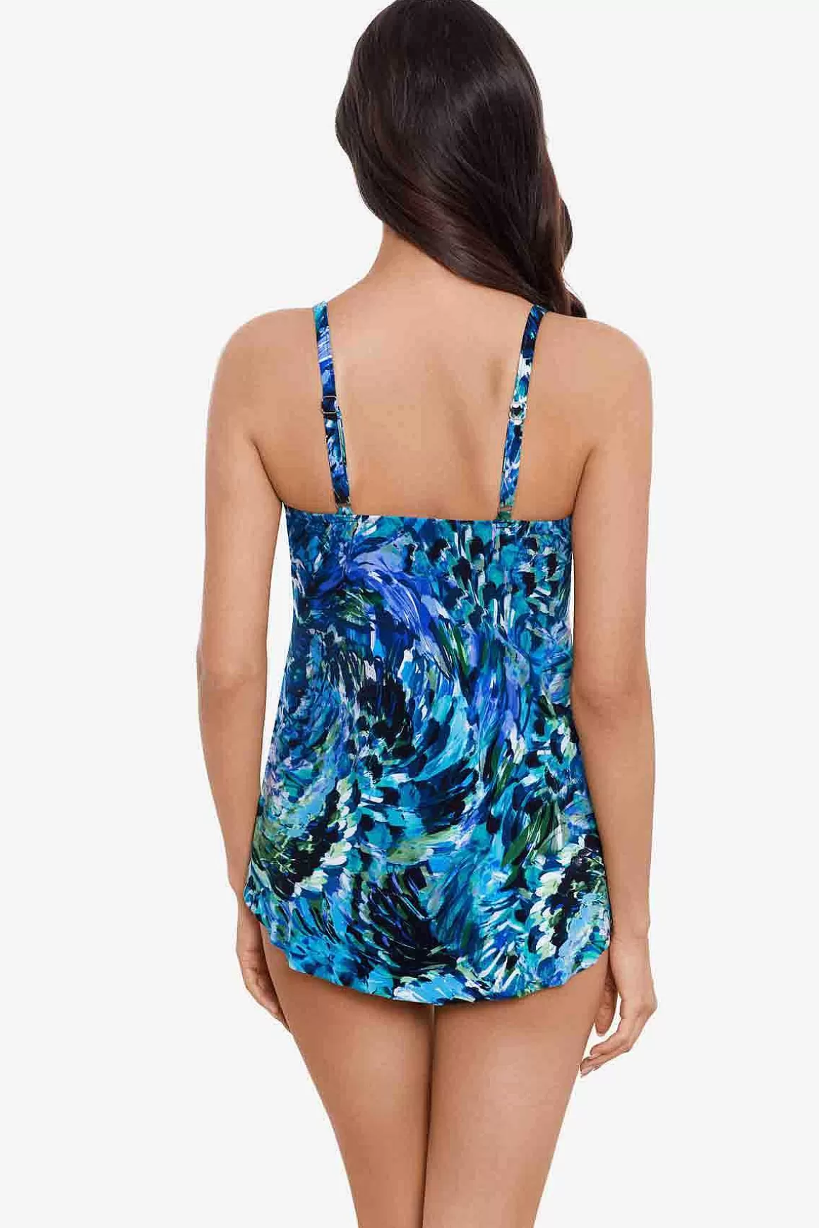 Miraclesuit Tankini-Topjes<Chanticleer Grace Tankinitop Zwart/Multi