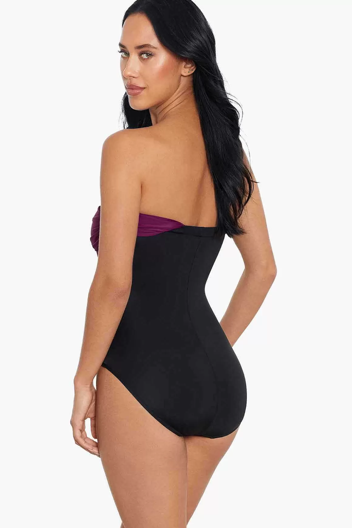 Miraclesuit Bandeau<Colorblock Godin Badpak Uit Een Stuk