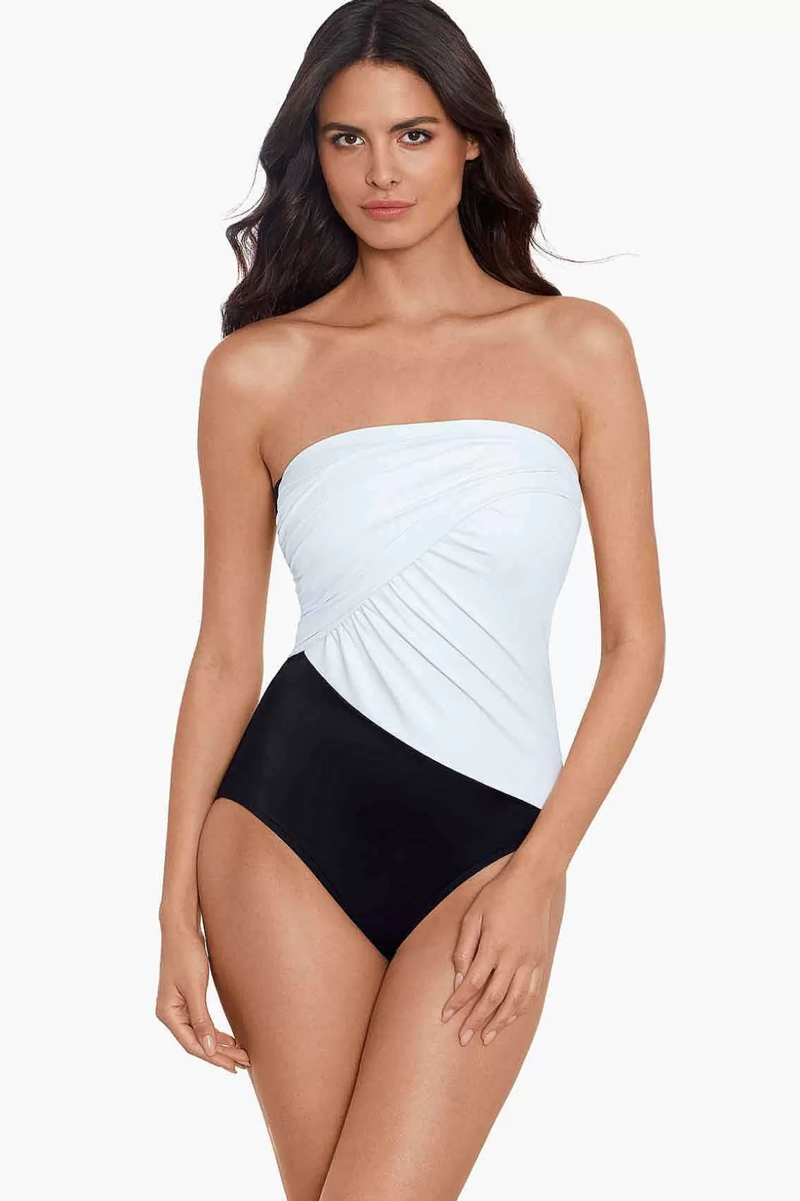 Miraclesuit Bandeau<Colorblock Godin Badpak Uit Een Stuk