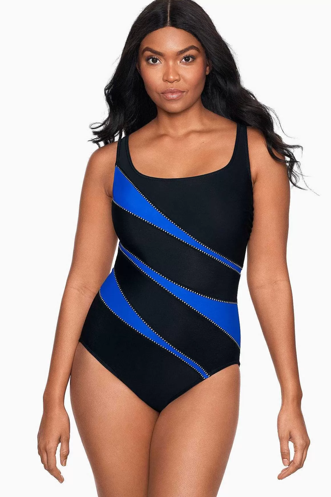 Miraclesuit Een Stuk<Colorblock Helix Badpak Uit Een Stuk Dd-Cup
