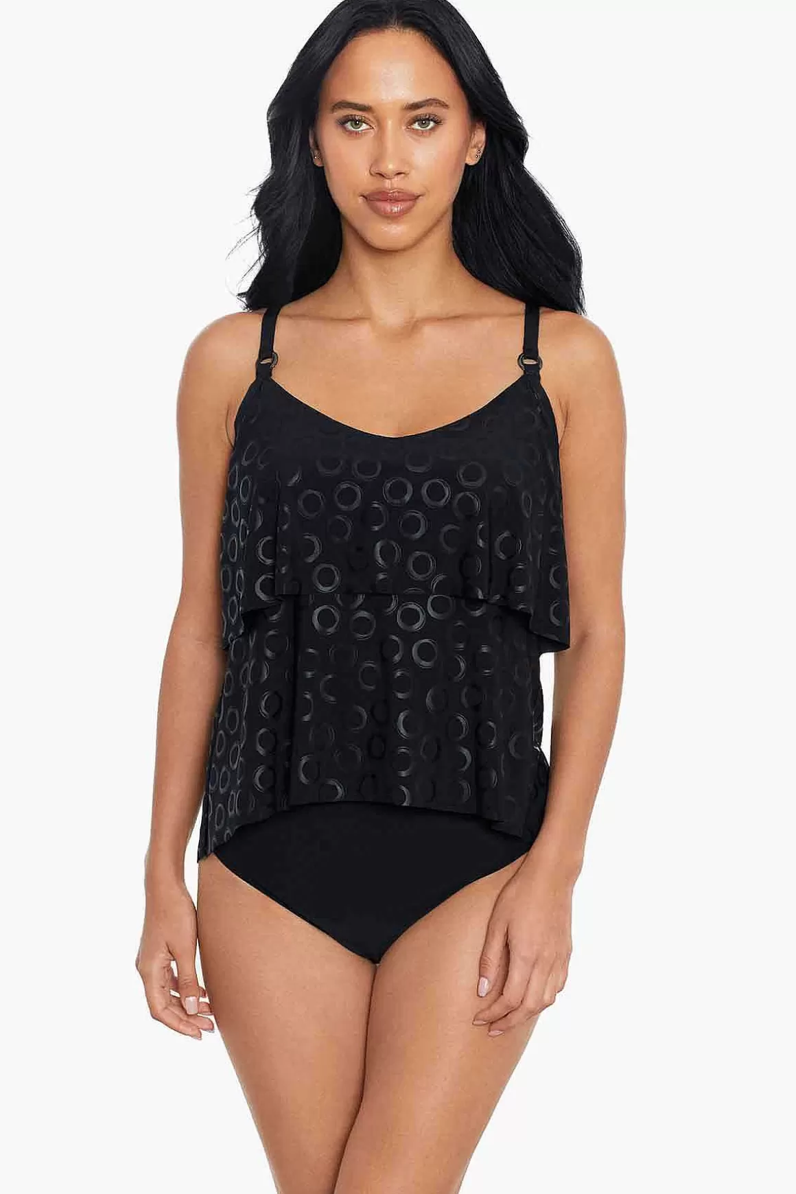 Miraclesuit Tankini-Topjes<Cosmos Grace Tankinitop Zwart/Multi