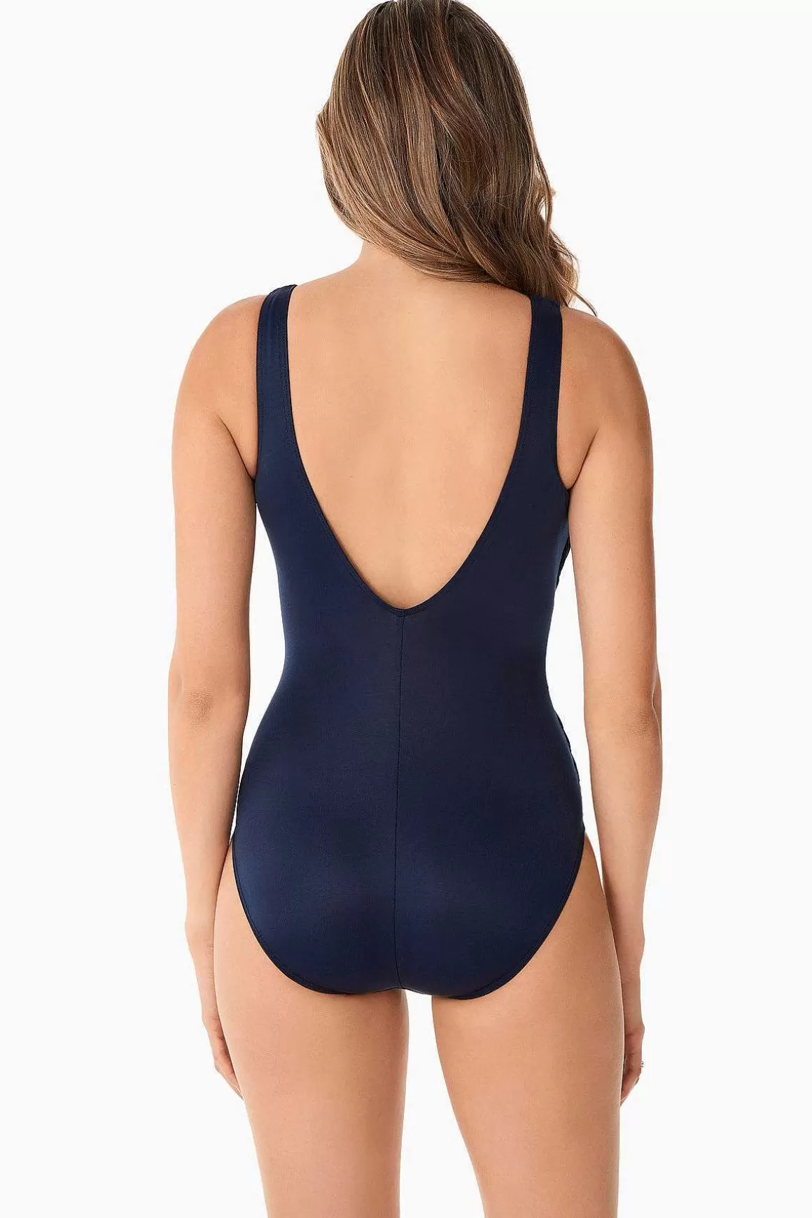 Miraclesuit Een Stuk<Crossover Met Mesh-Zwempak Uit Een Stuk