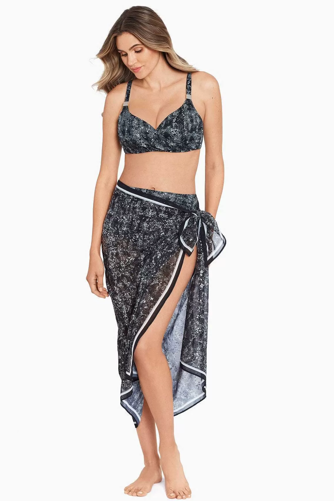 Miraclesuit Cover-Ups<Dragonstone Sjaal Pareo Swim Cover Up Zwart