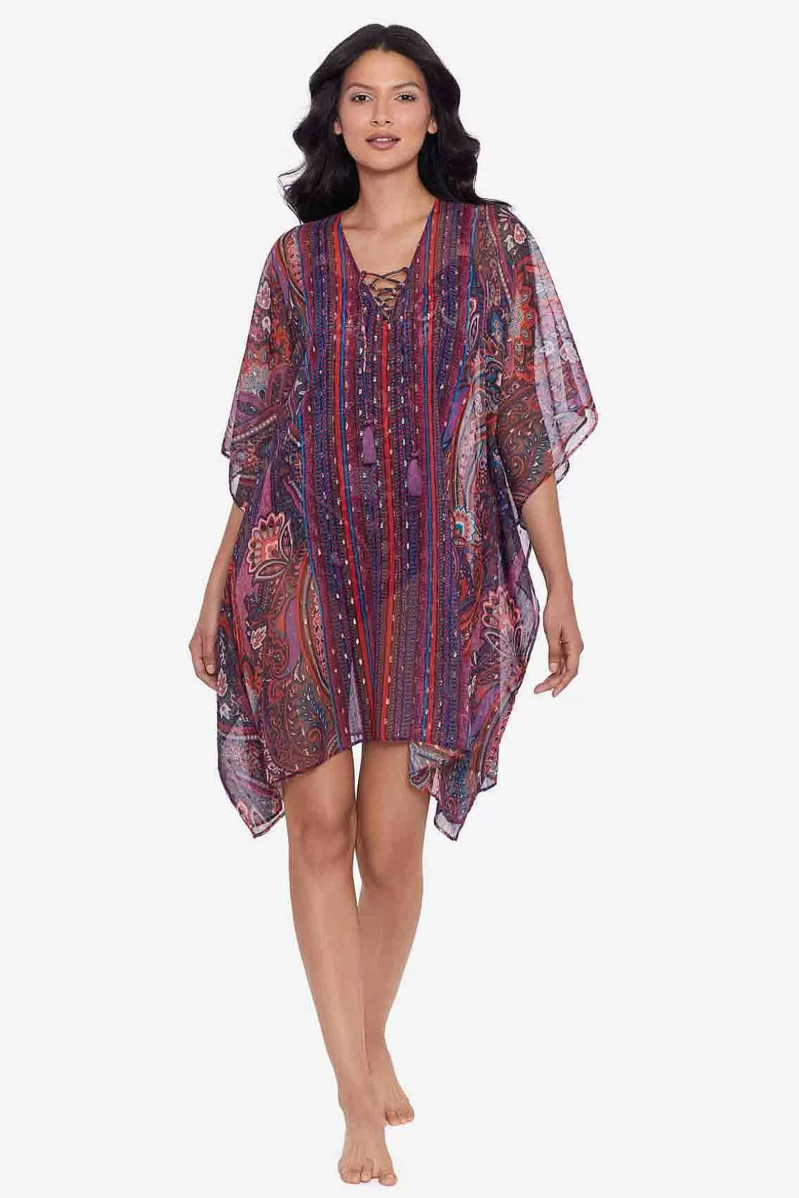 Miraclesuit Cover-Ups<Dynastie Kaftan Zwembedekking Multi