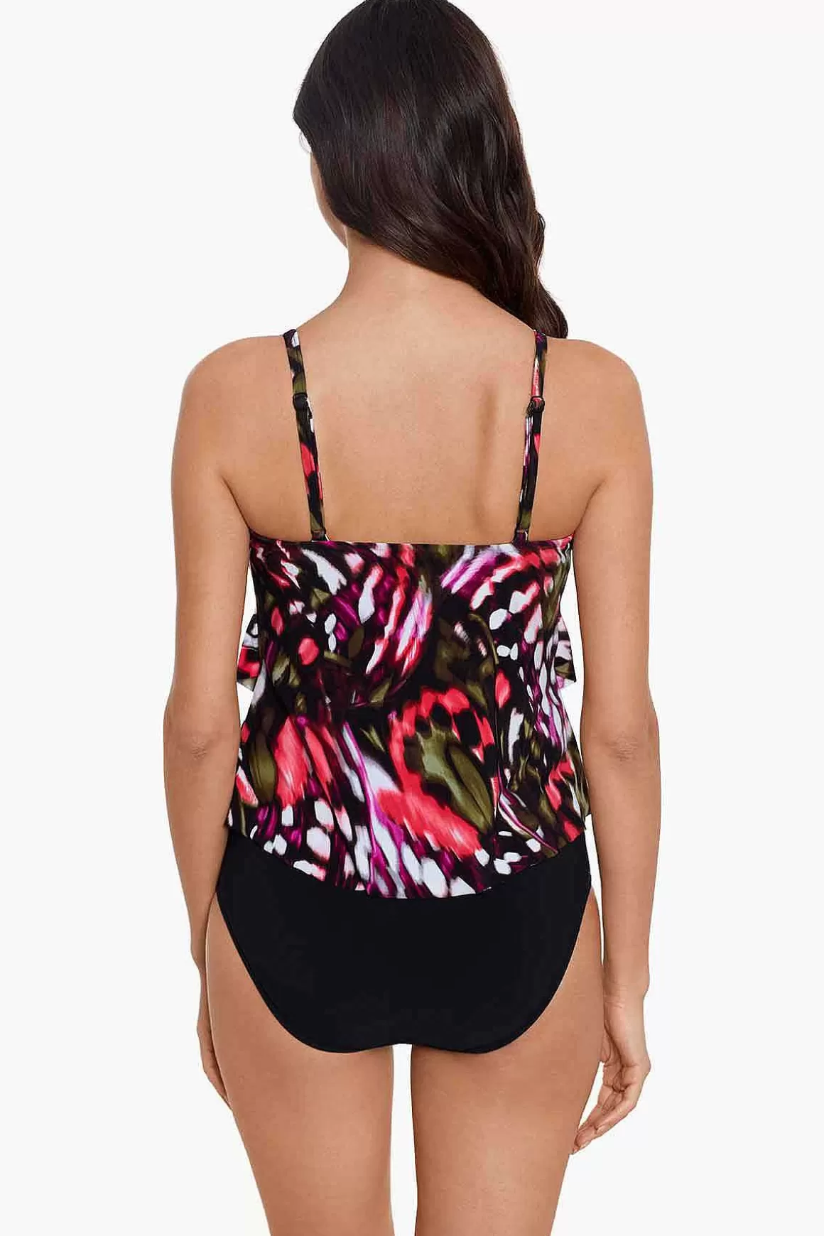 Miraclesuit Tankini-Topjes<Flutter Rita Tankinitop Zwart/Multi