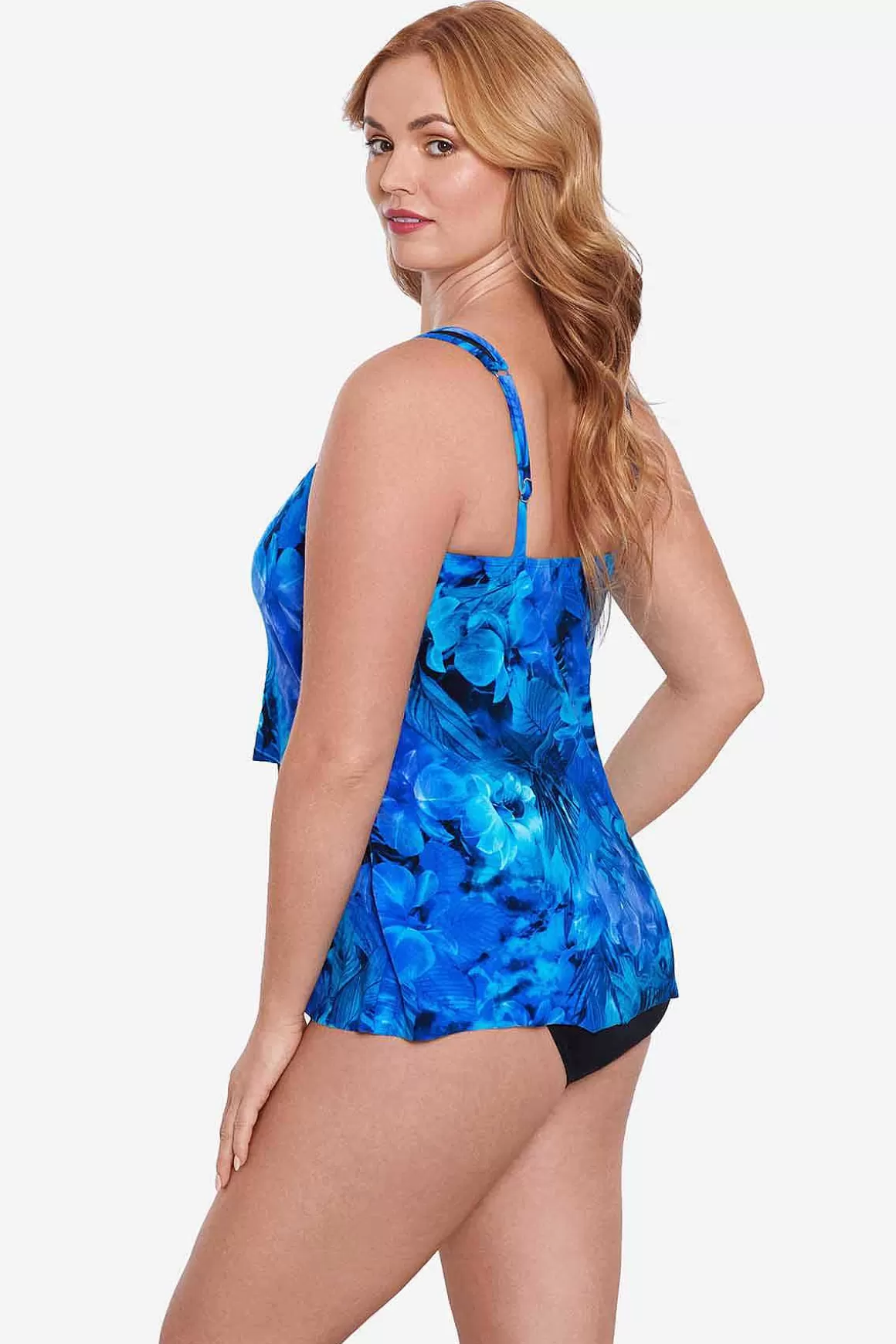 Miraclesuit Tankini-Topjes<Grote Maat Sous Marine Mirage Tankinitop Blauw/Multi