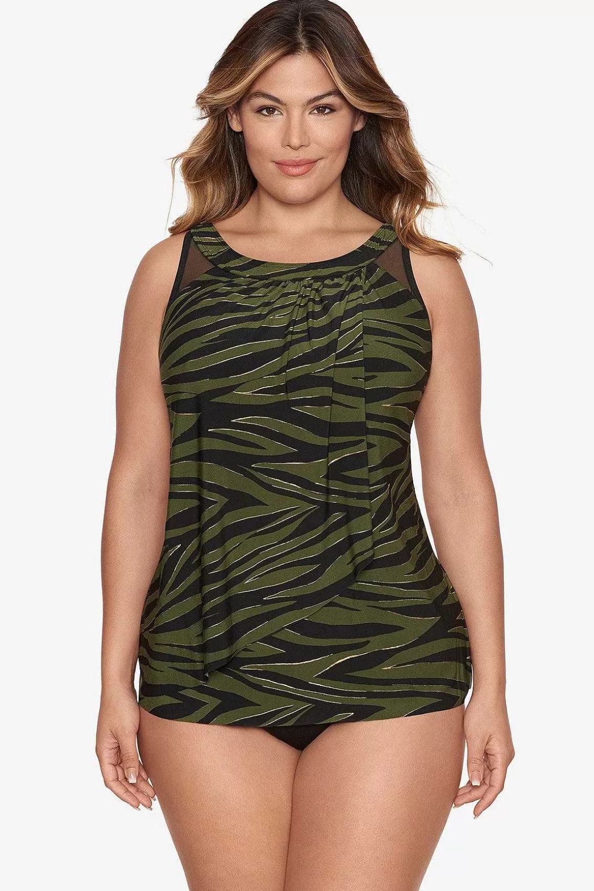 Miraclesuit Tankini-Topjes<Grote Maten Seabra Ursula Tankinitop Olivetta