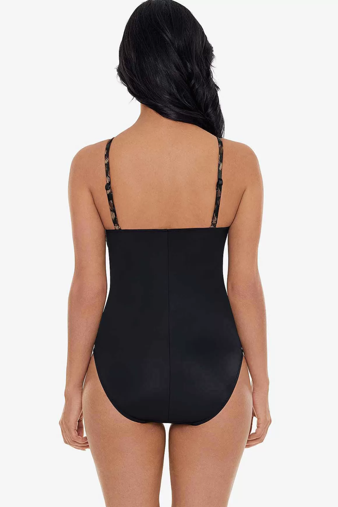 Miraclesuit Een Stuk<La Paz Lisa Badpak Uit Een Stuk Zwart Bruin