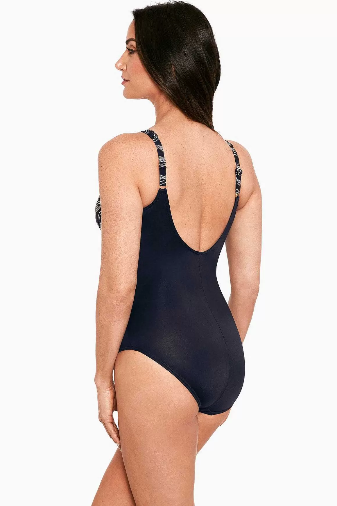 Miraclesuit Een Stuk<Linked In Oceanus Eendelig Badpak Dd-Cup Zwart/Multi