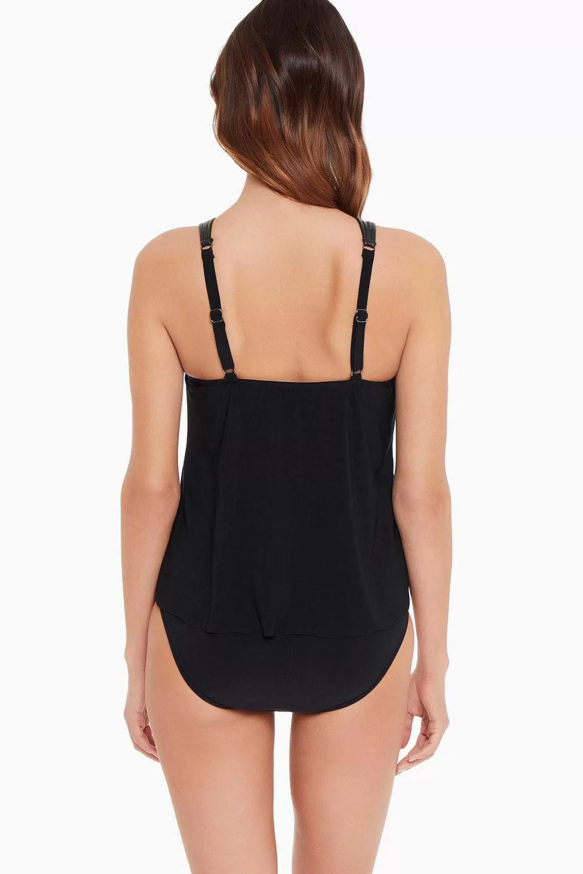 Miraclesuit Tankini-Topjes<Moto Chic Rachel Tankinitop Zwart