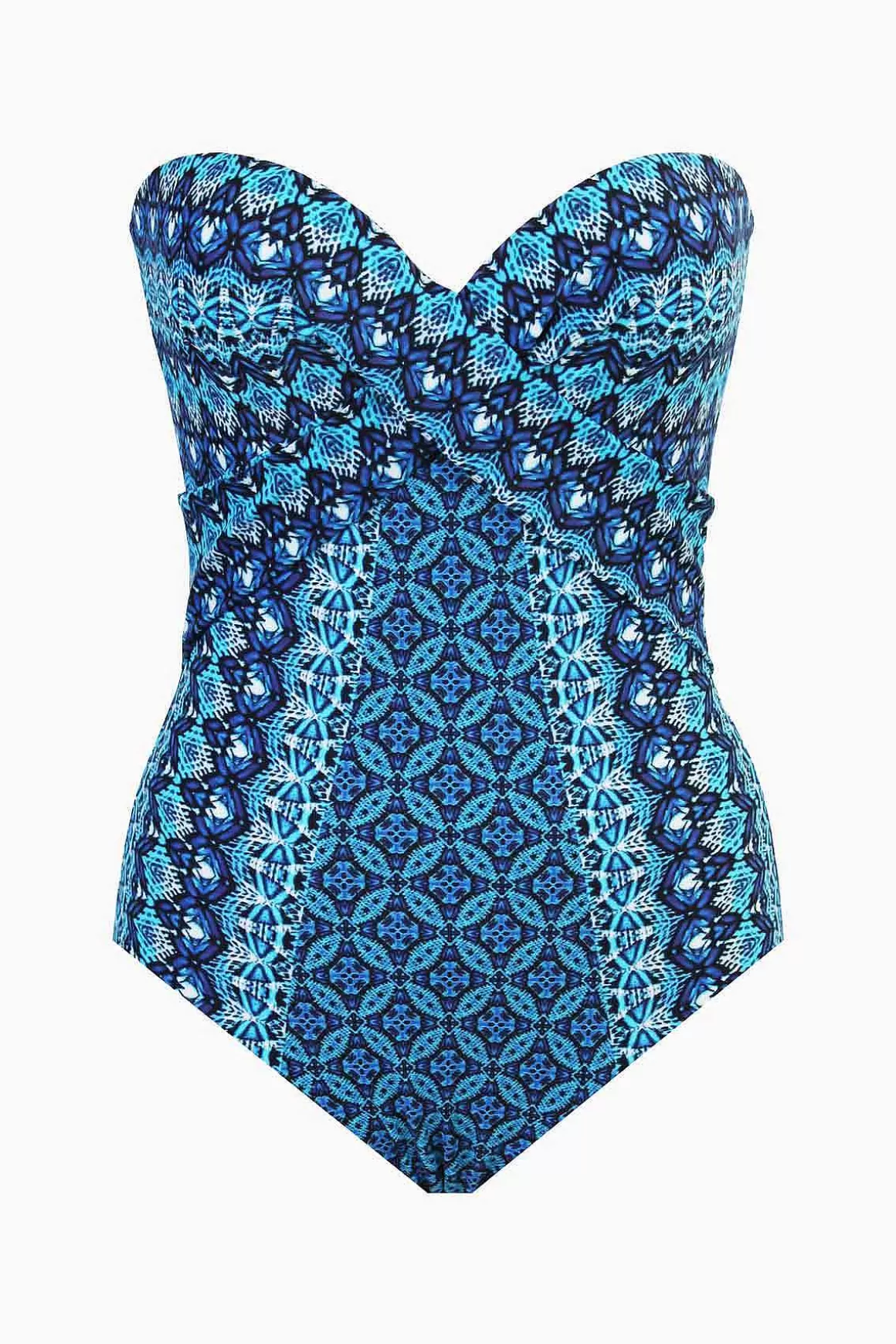 Miraclesuit Bandeau<Mozaieka Sevilla Badpak Uit Een Stuk Blauw