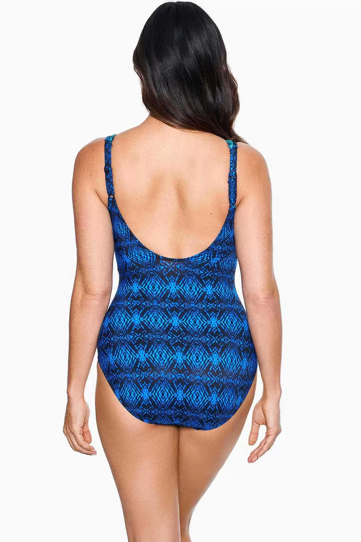 Miraclesuit Een Stuk<Oceaan Ombre Seraphina Badpak Uit Een Stuk Blauw/Multi