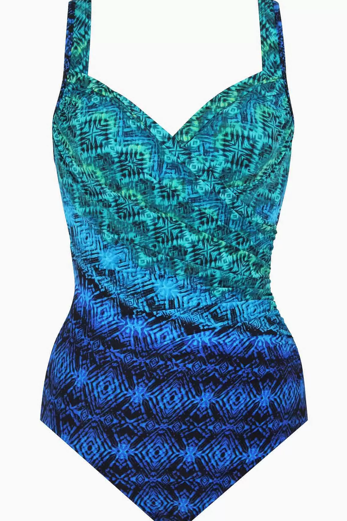 Miraclesuit Een Stuk<Oceaan Ombre Seraphina Badpak Uit Een Stuk Blauw/Multi