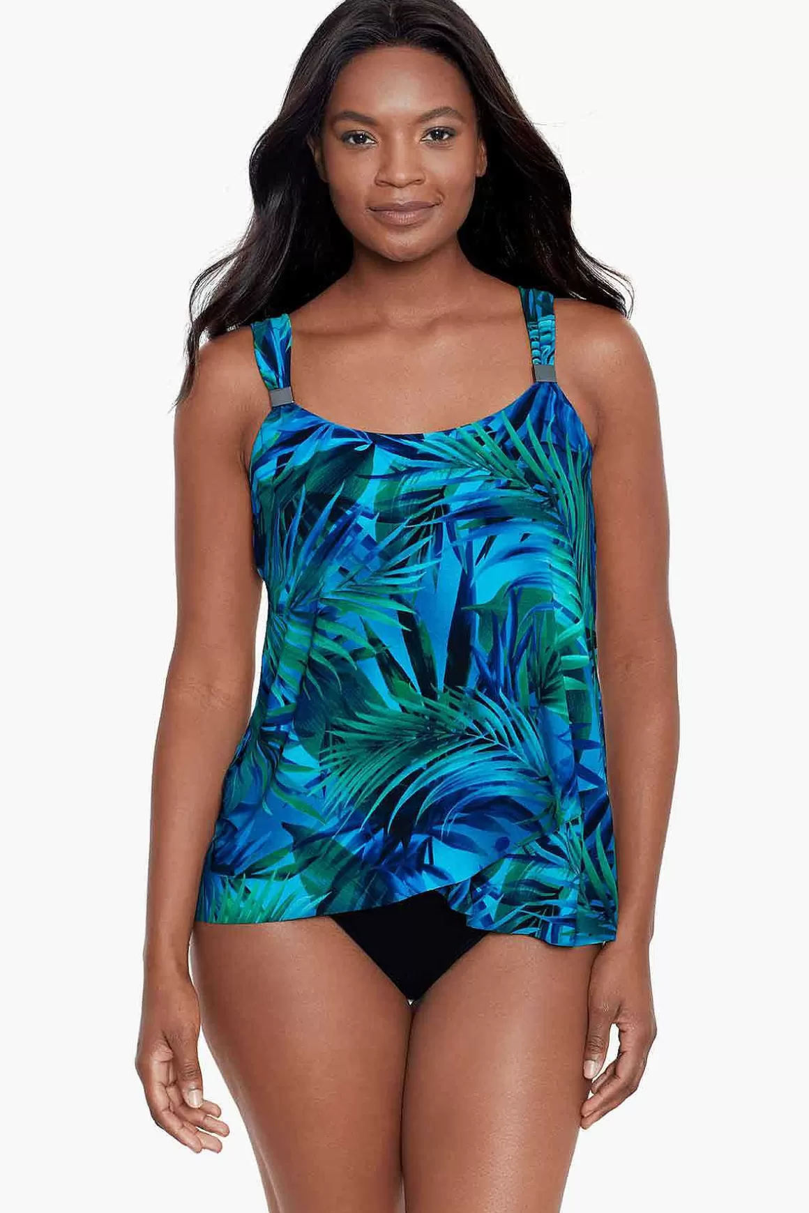 Miraclesuit Tankini-Topjes<Palm Reeder Dazzle Tankinitop Blauw/Multi