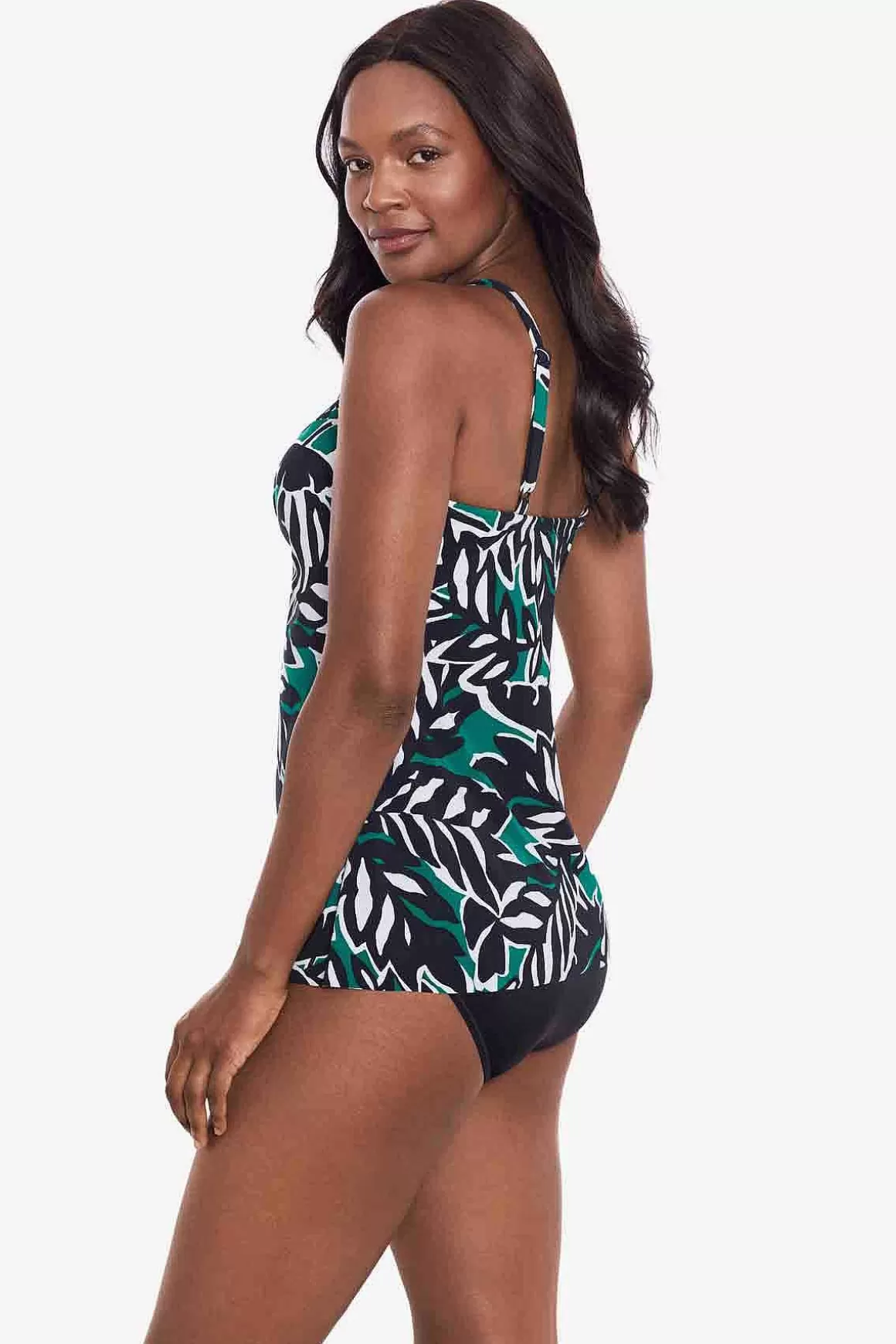 Miraclesuit Tankini-Topjes<Palma Verde Marina Tankinitopje Zwart/Multi