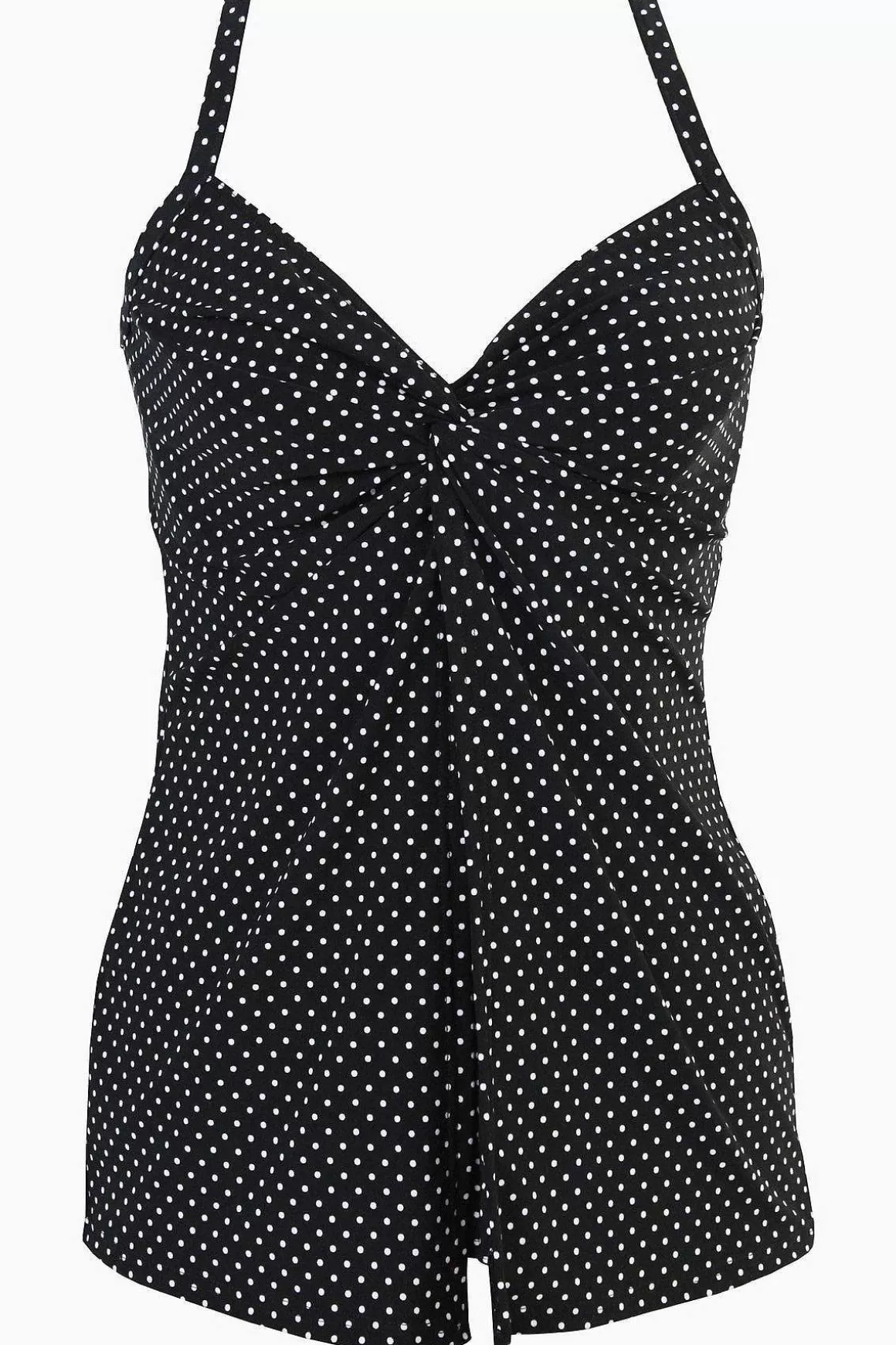 Miraclesuit Tankini-Topjes<Pin Point Love Knot Tankinitop Dd-Cup Zwart Wit