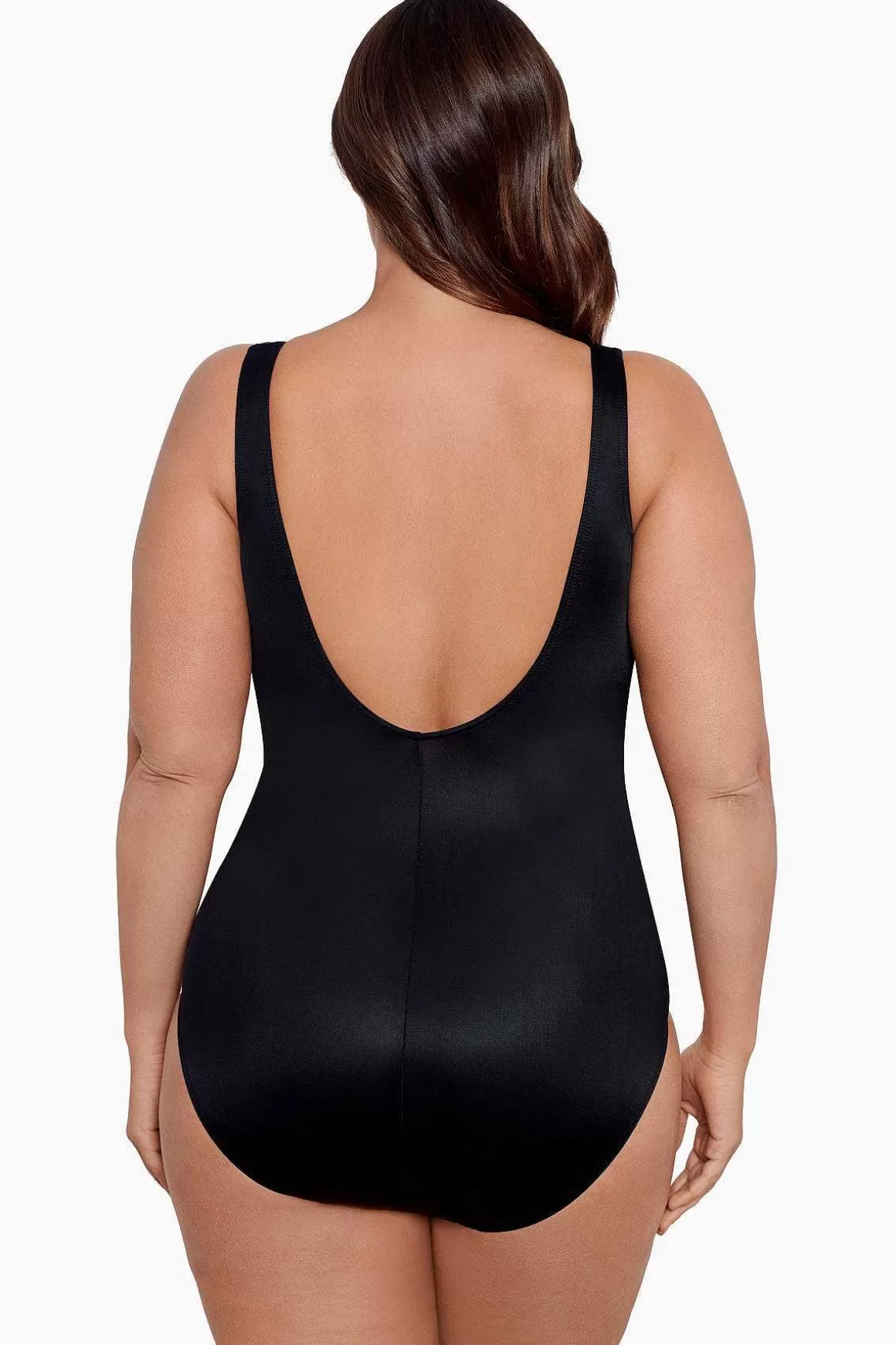 Miraclesuit Een Stuk<Plus Size Crossover Badpak Uit Een Stuk