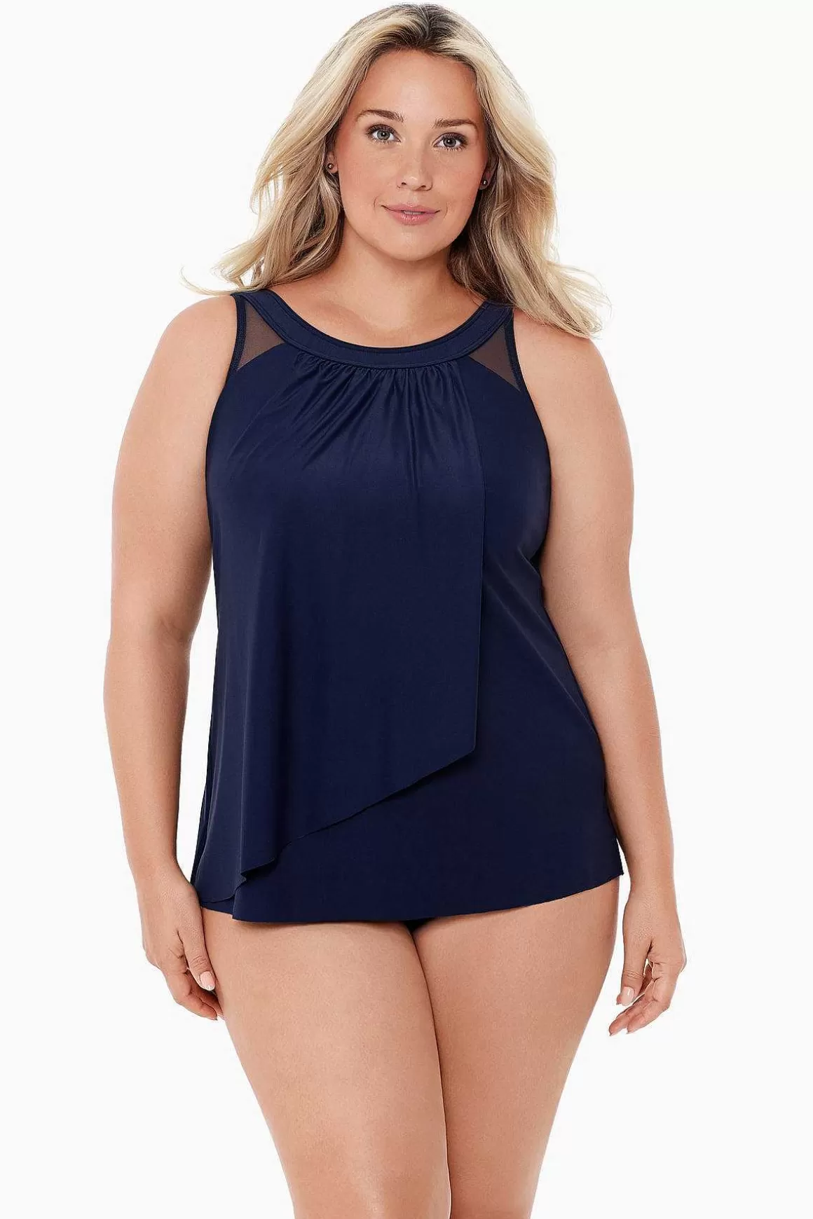 Miraclesuit Tankini-Topjes<Plus Size Illusionisten Ursula Tankinitop Met Beugel