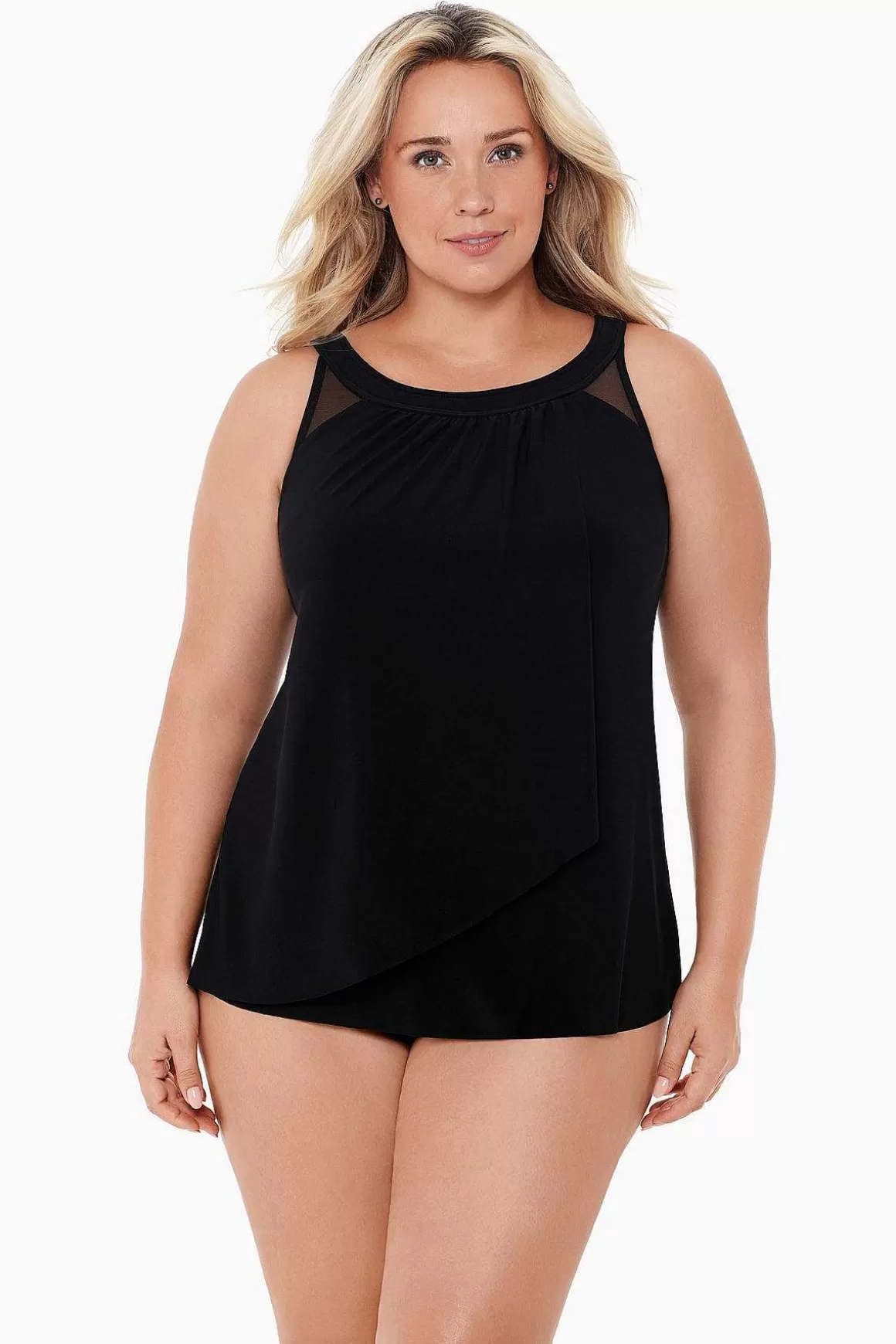 Miraclesuit Tankini-Topjes<Plus Size Illusionisten Ursula Tankinitop Met Beugel