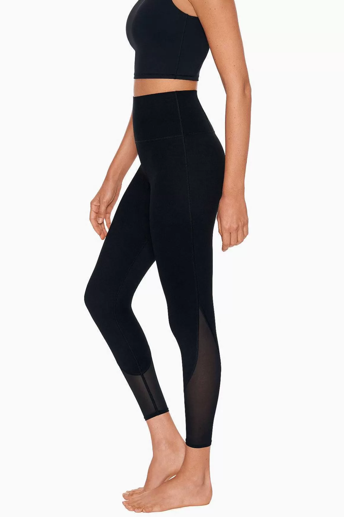 Miraclesuit Stevig<Prestaties Mesh Uitgesneden Legging Zwart