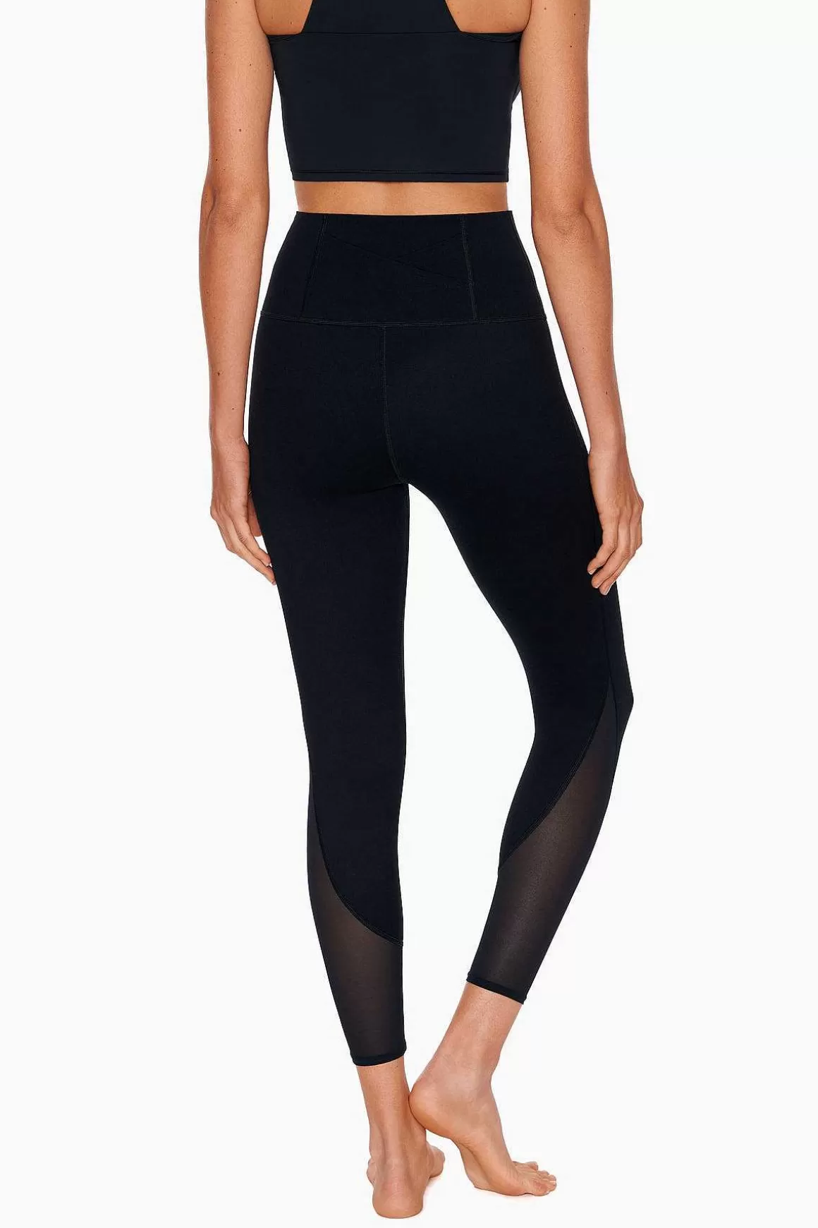 Miraclesuit Stevig<Prestaties Mesh Uitgesneden Legging Zwart