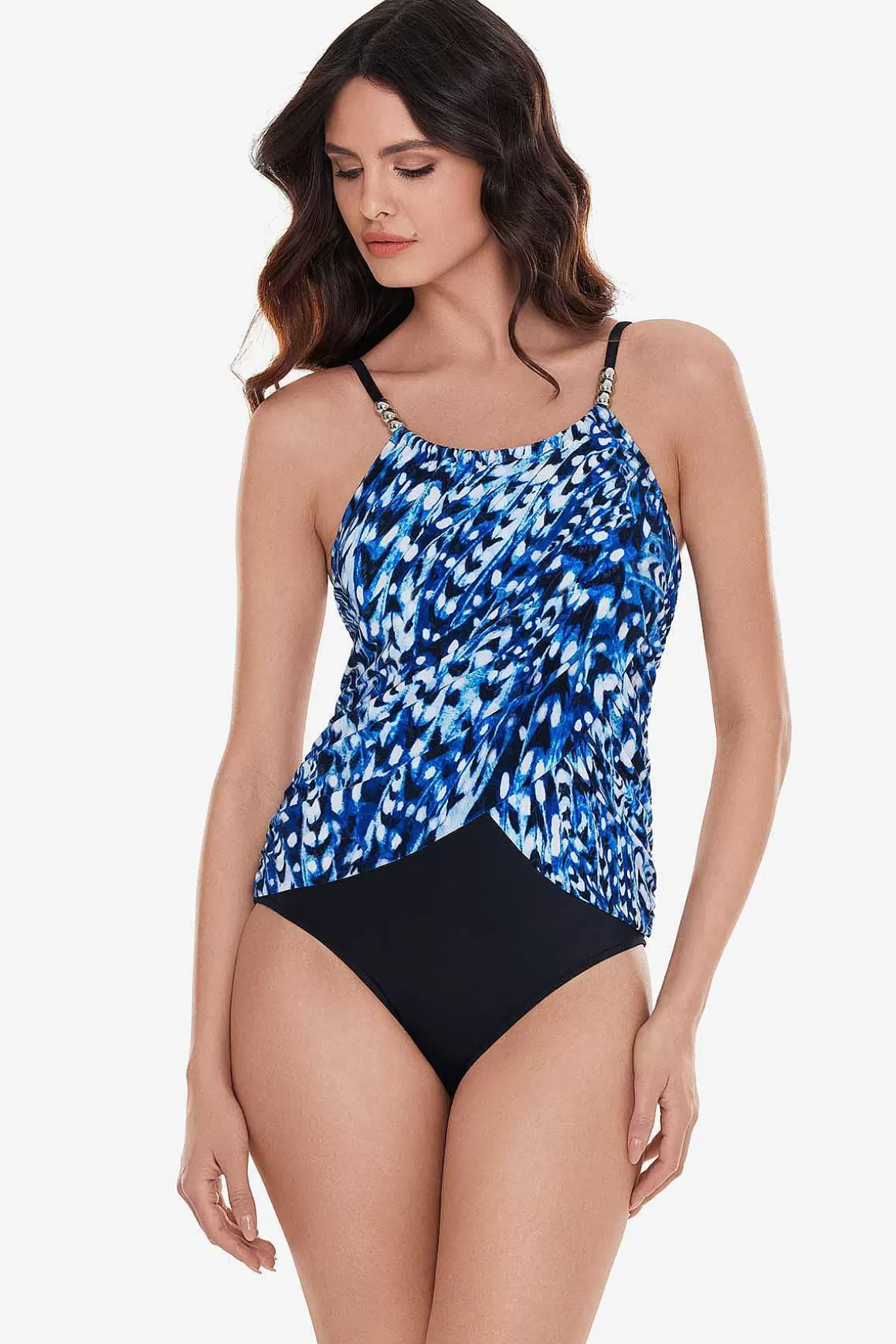 Miraclesuit Een Stuk<Quill Lisa Badpak Uit Een Stuk Blauw/Multi