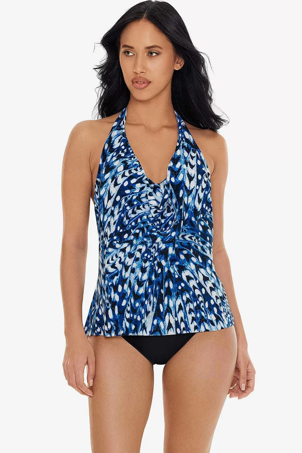 Miraclesuit Tankini-Topjes<Quill Sophie Tankinitopje Blauw/Multi