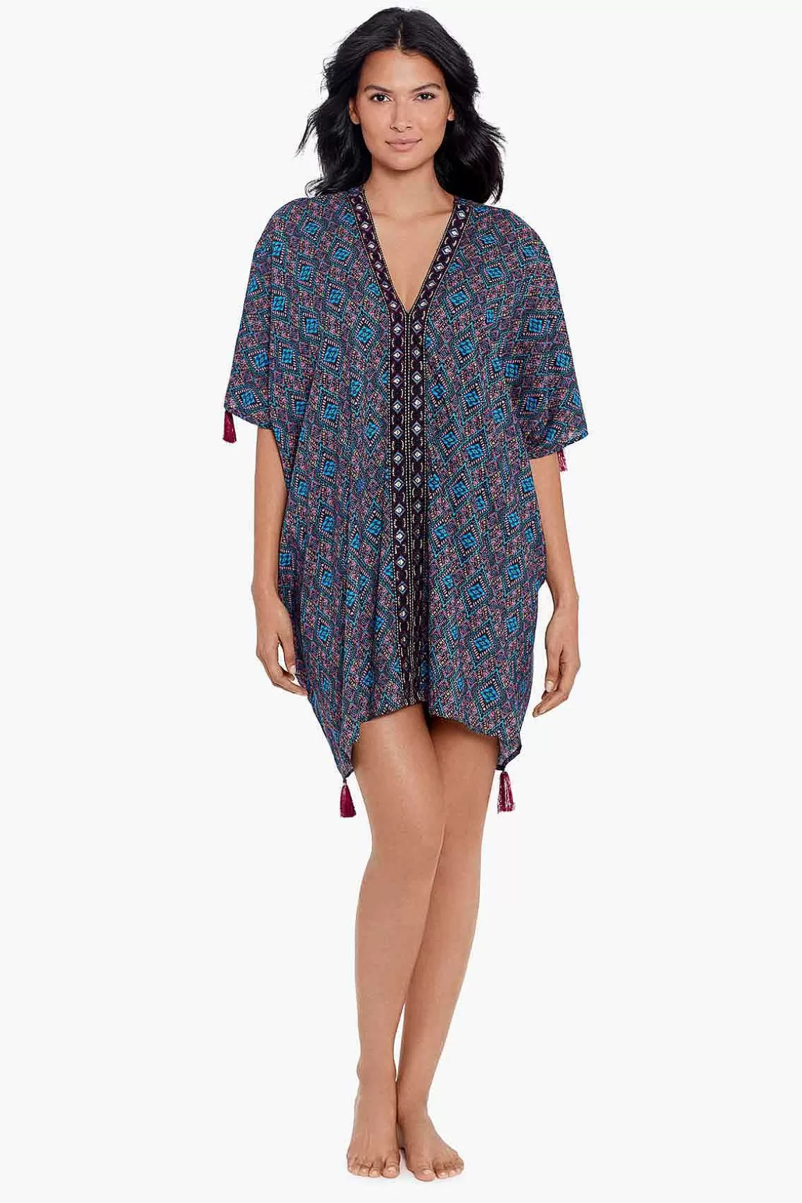 Miraclesuit Cover-Ups<Romani Caftan Zwembedekking Multi