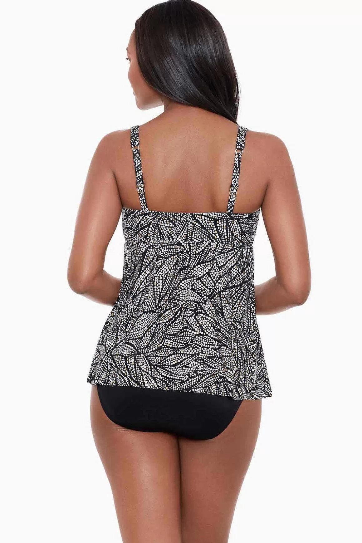 Miraclesuit Tankini-Topjes<Shore Leave Ayla Tankinitopje Zwart Wit