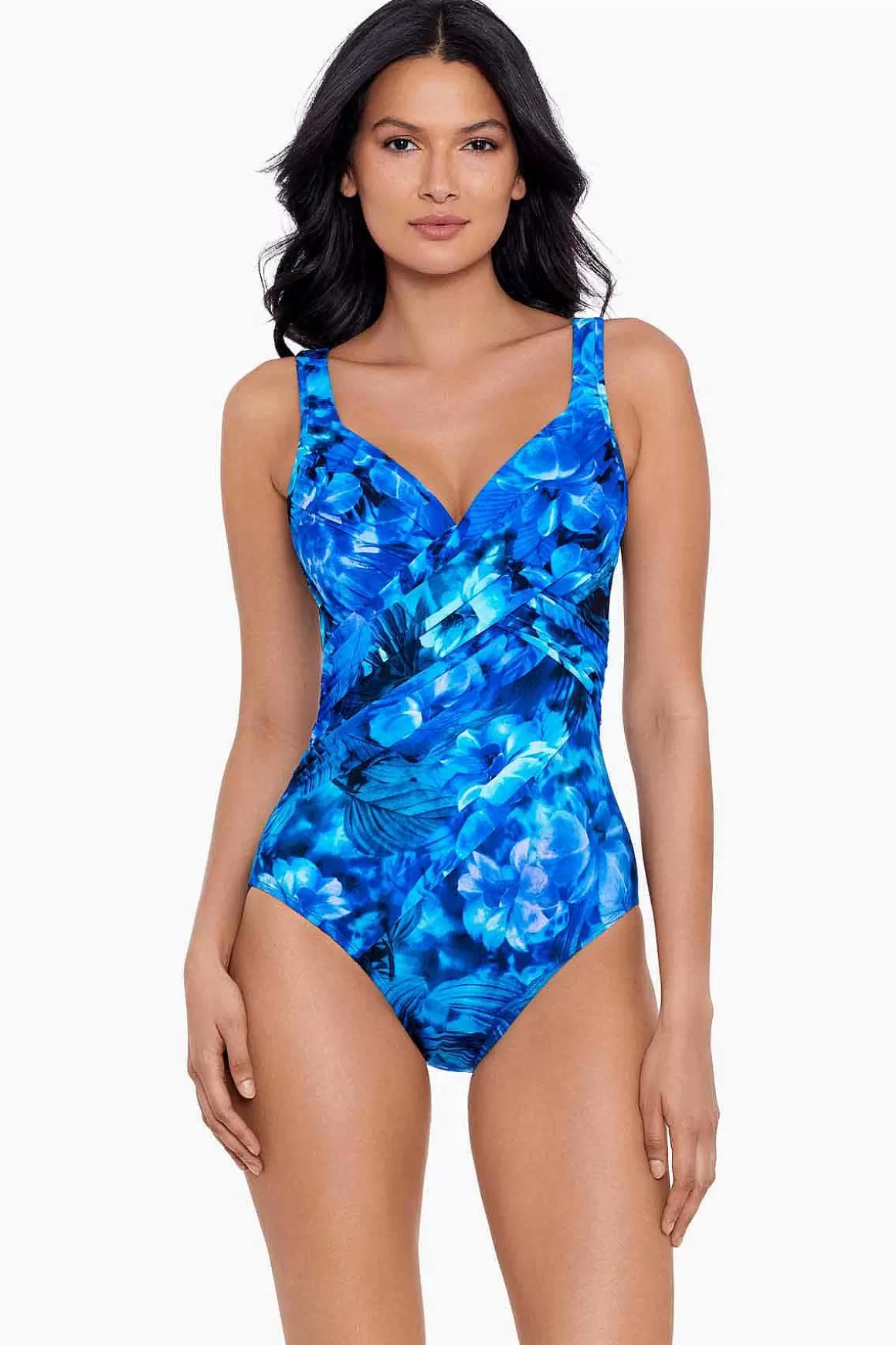 Miraclesuit Een Stuk<Sous Marine Revele Badpak Uit Een Stuk Blauw/Multi