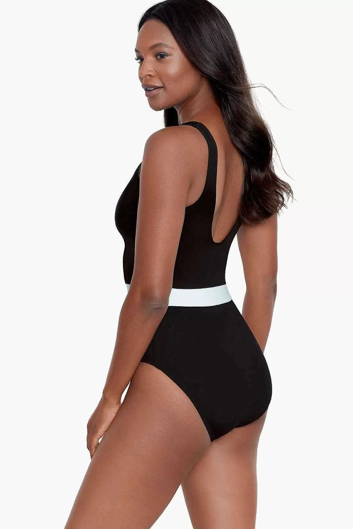 Miraclesuit Een Stuk<Spectra Somerland Badpak Uit Een Stuk Zwart Wit