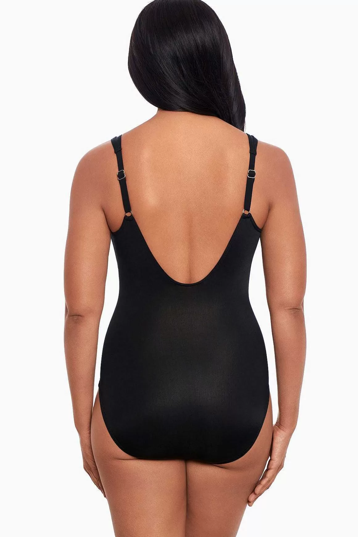 Miraclesuit Een Stuk<Sub Rosa Sanibel Badpak Uit Een Stuk Zwart Wit