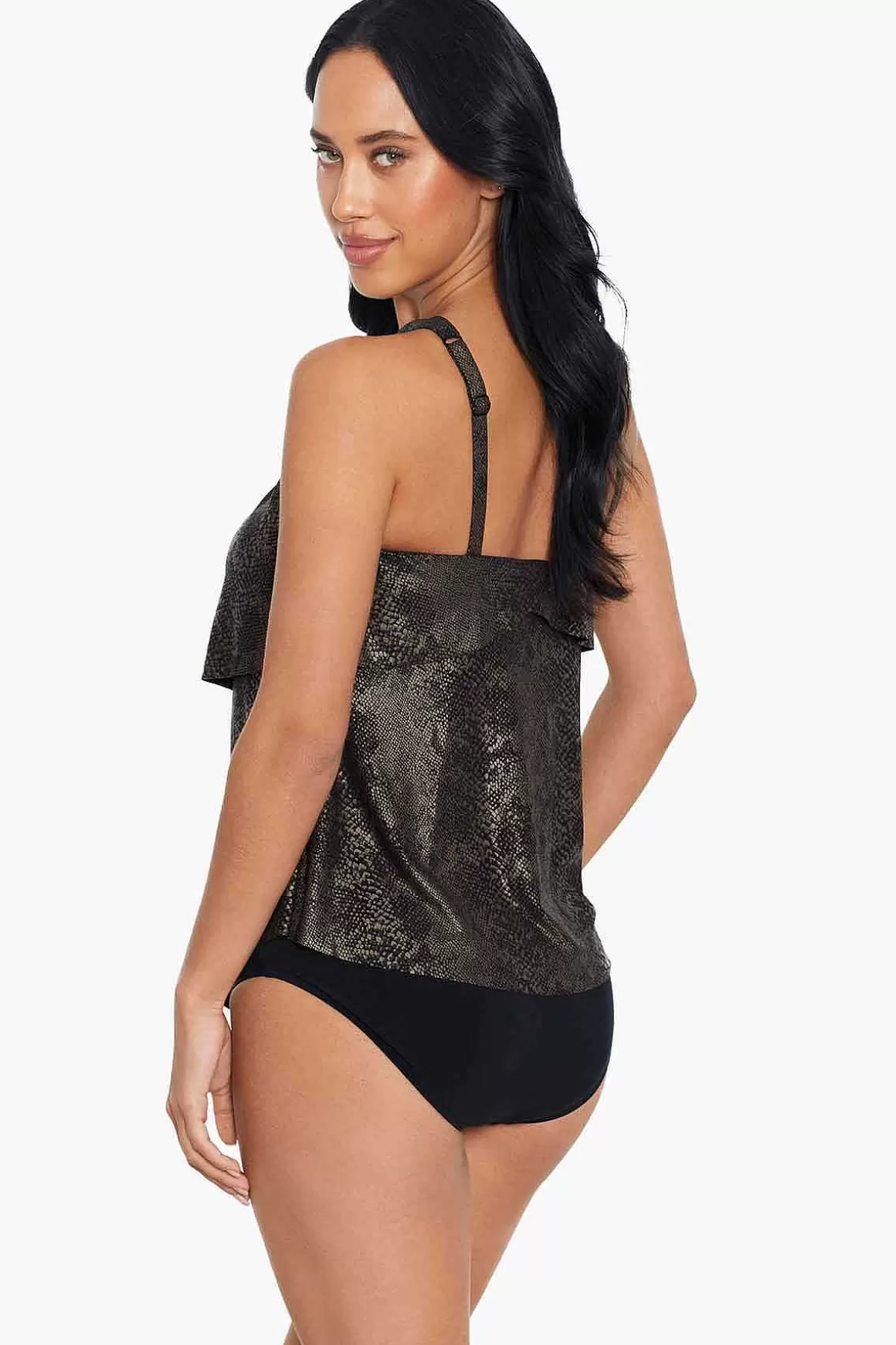 Miraclesuit Tankini-Topjes<Tankinitop Van Xantu Carolina Zwart Bruin