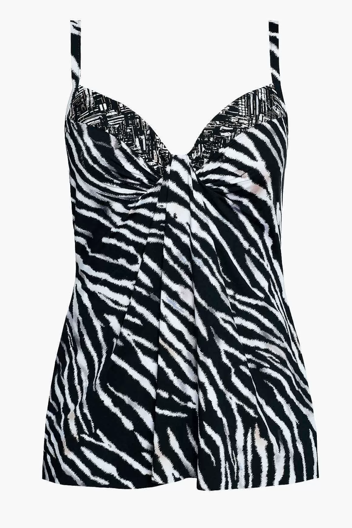 Miraclesuit Tankini-Topjes<Tigre Sombre Marina Tankinitop Zwart Wit