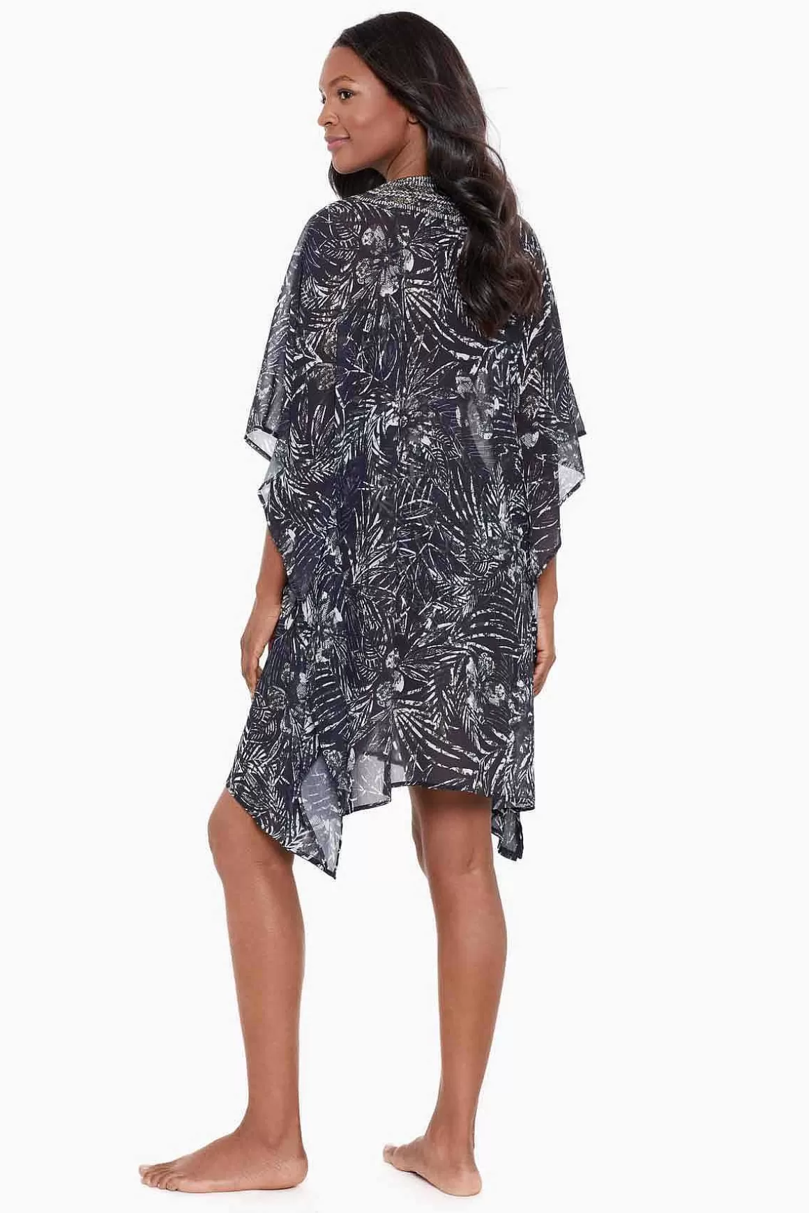 Miraclesuit Cover-Ups<Zahara Kaftan Zwembedekking Zwart/Multi