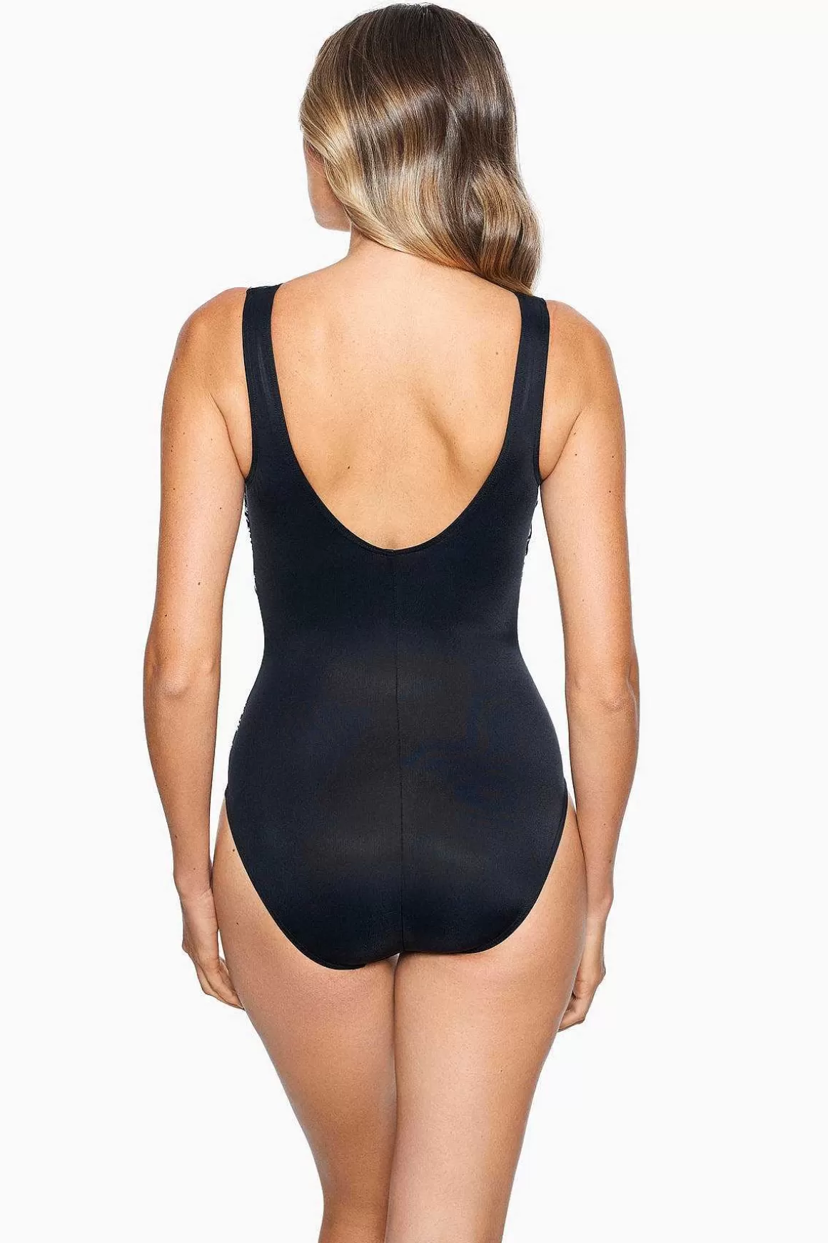 Miraclesuit Een Stuk<Zari Brio Badpak Uit Een Stuk Zwart Wit